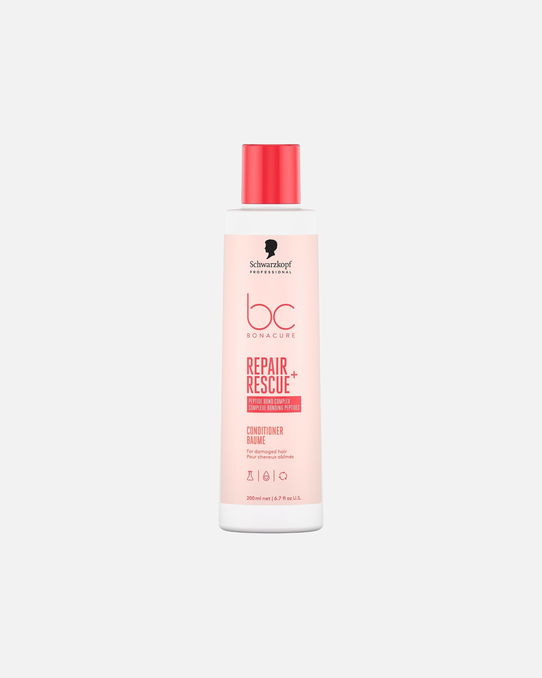 Baume cheveux pour Unisexe Schwarzkopf Professional BC BONACURE Repair Rescue Baume Réparateur 200 ml