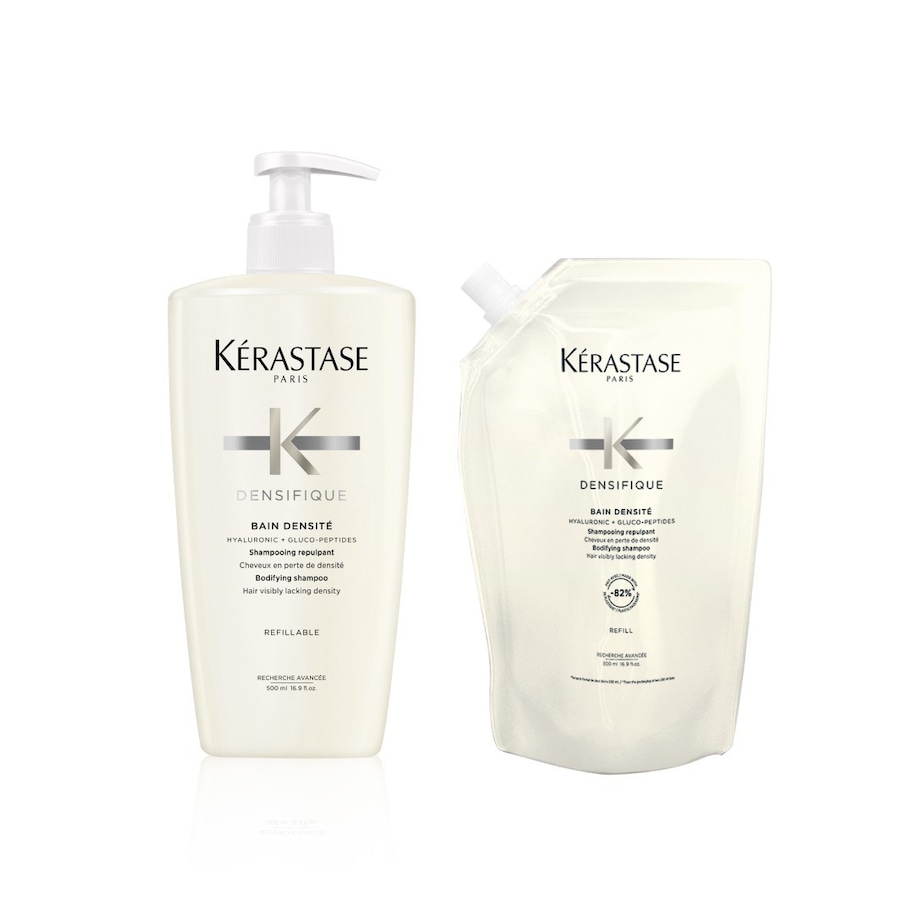 Kérastase - Densifique Bain Densite flacon pompe rechargeable et recharge shampooing Shampoing 1 pieces unisex