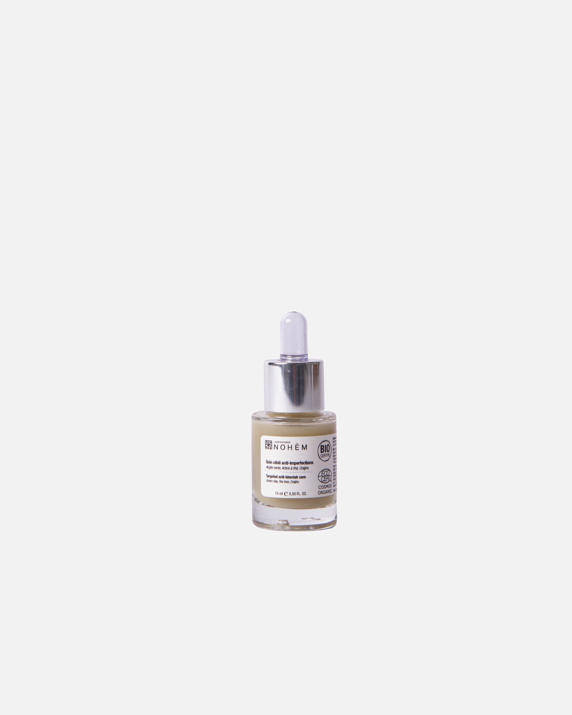 Soin anti-acné pour Unisexe Nohèm Soin ciblé anti-imperfections bio 15 ml
