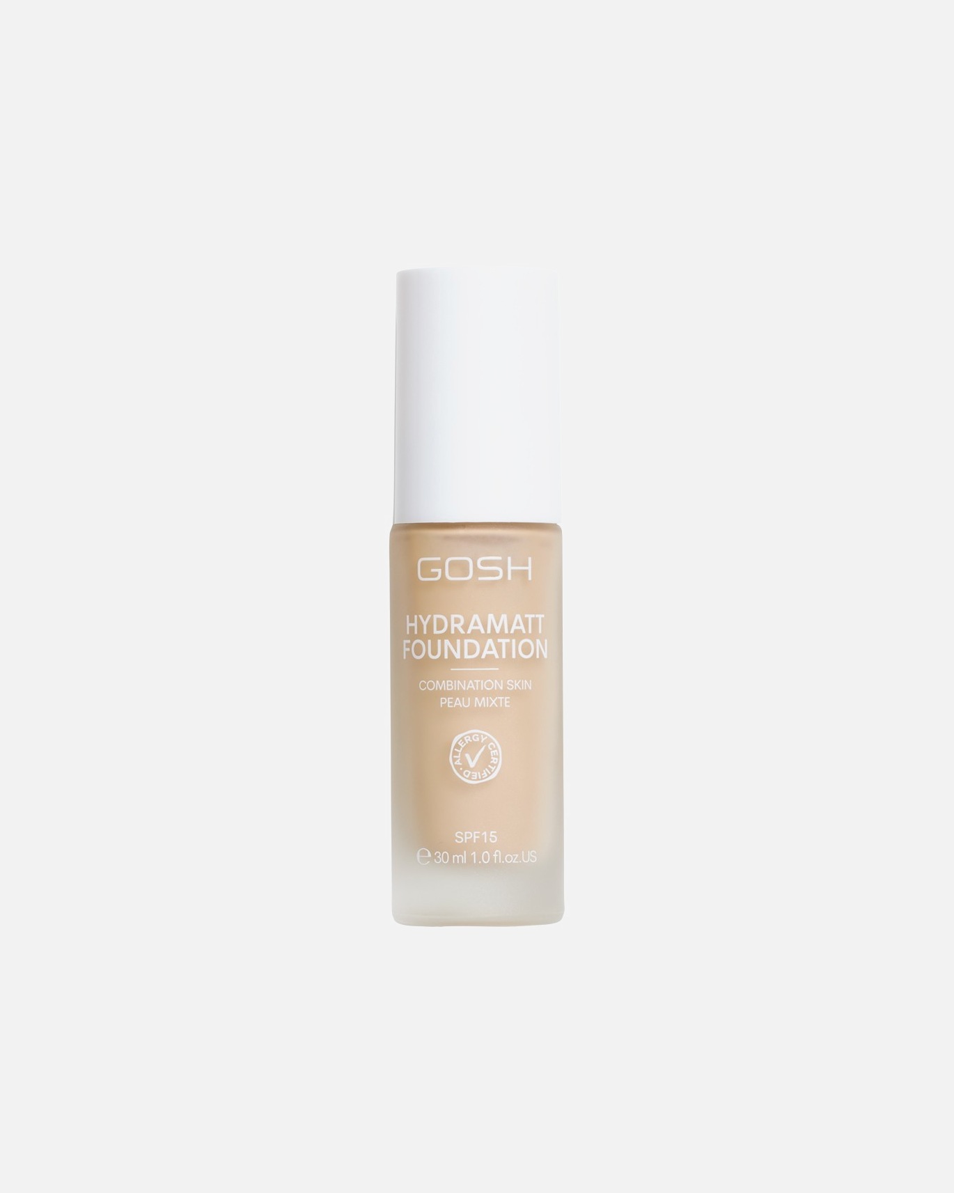 Fond de teint pour Unisexe Gosh Copenhagen Hydramatt Foundation 30 ml No. 002Y - Very Light