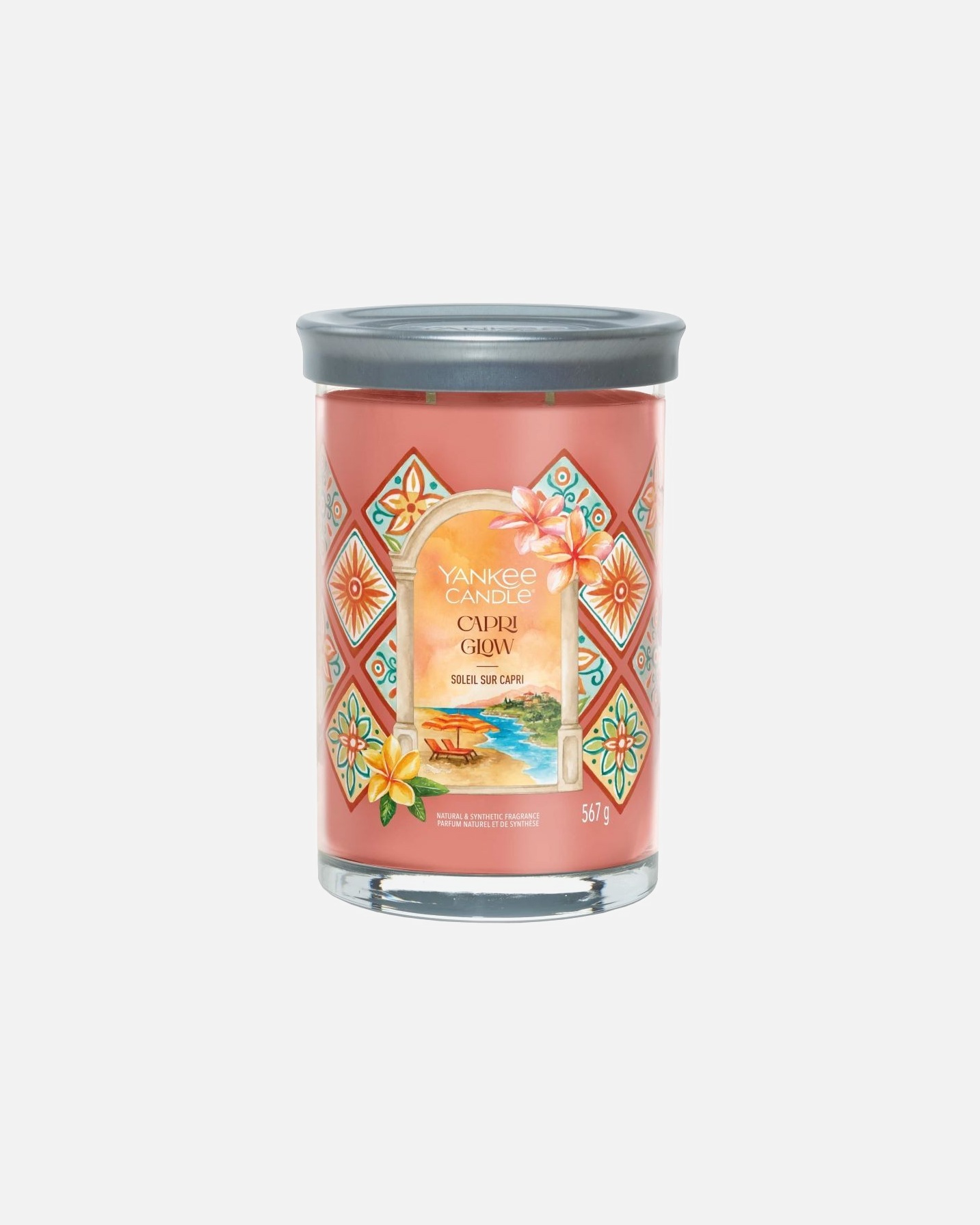 Bougie pour Unisexe YANKEE CANDLE SIGNATURE GOBELET SOLEIL SUR CAPRI 567 g