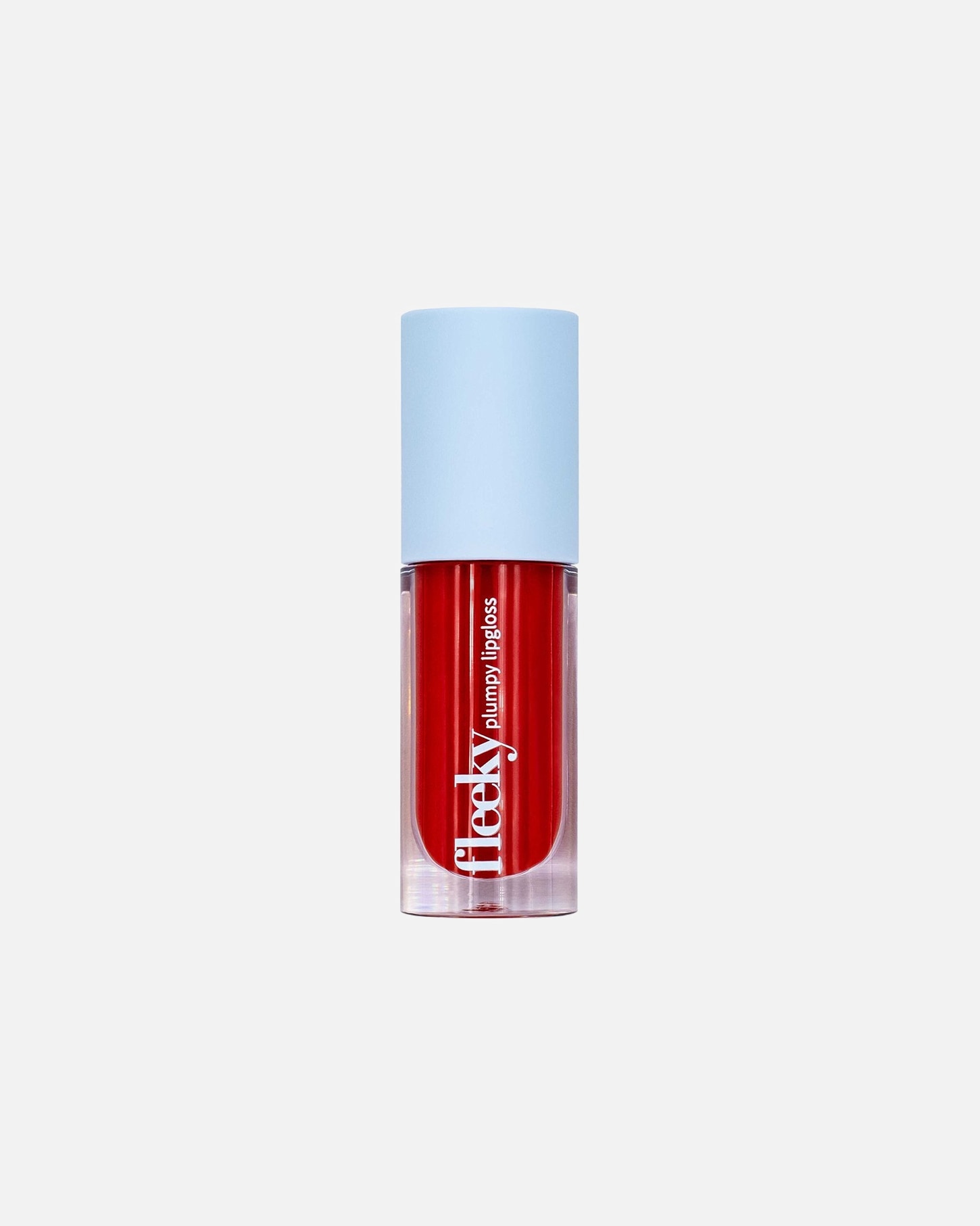 Gloss à lèvres pour Unisexe Fleeky Plumpy Lip Gloss - Soin Hydratant avec Effet Volumateur Rouge Cerise