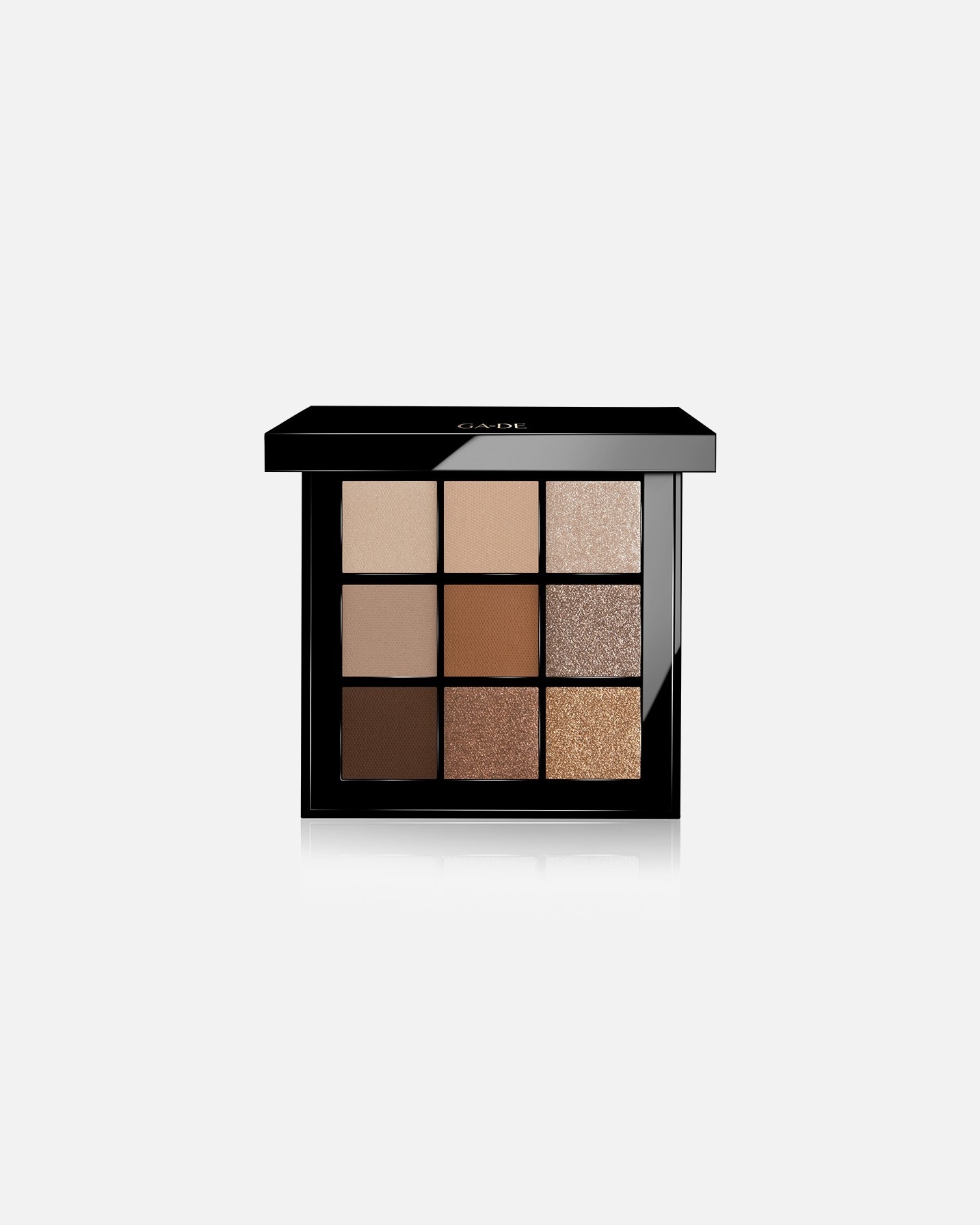 Ombre à paupières pour Unisexe GA-DE VELVETEEN EYESHADOW PALETTE 47 - NUDE IN THE CITY