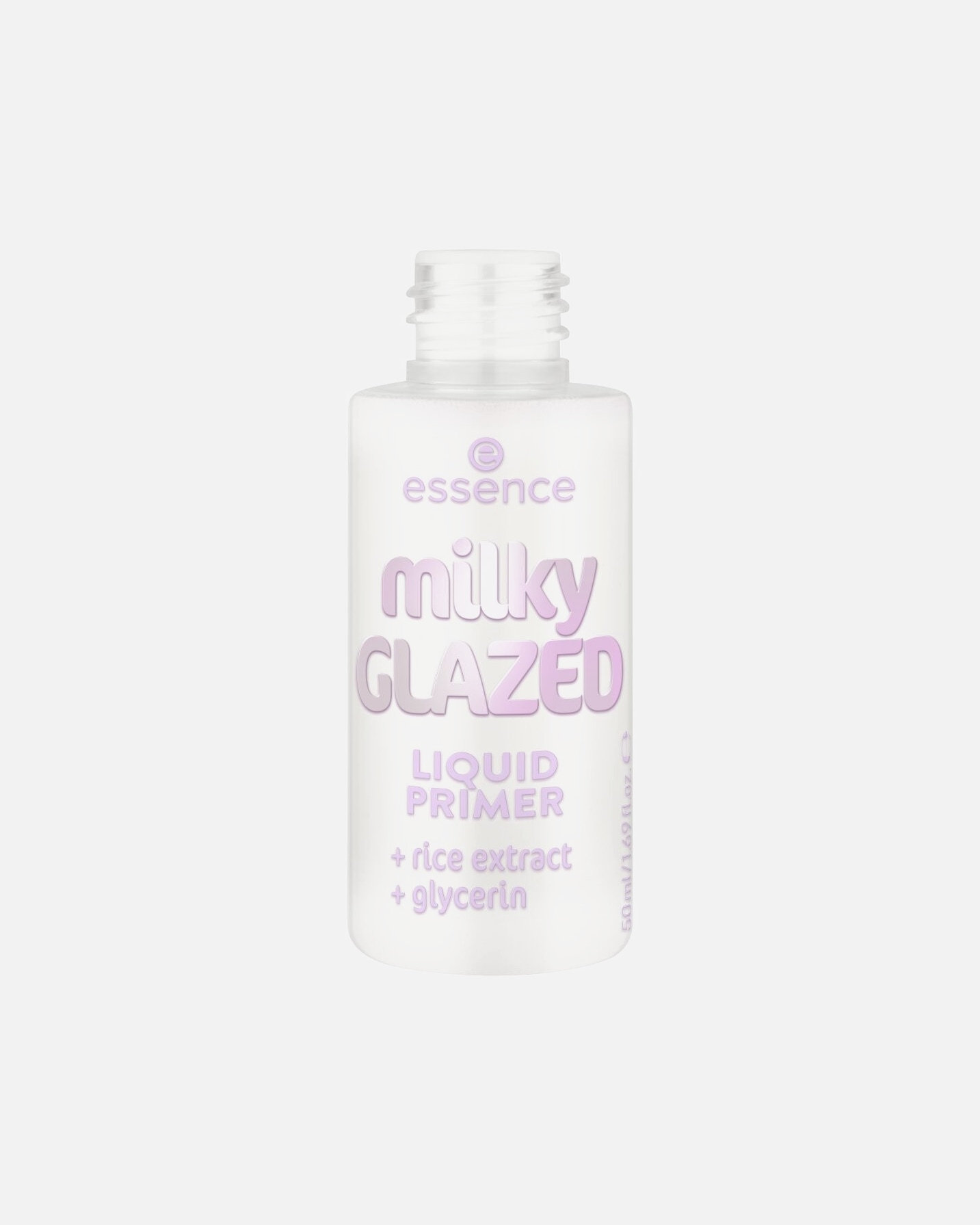 Base de teint pour Unisexe Essence milky GLAZED Transparent