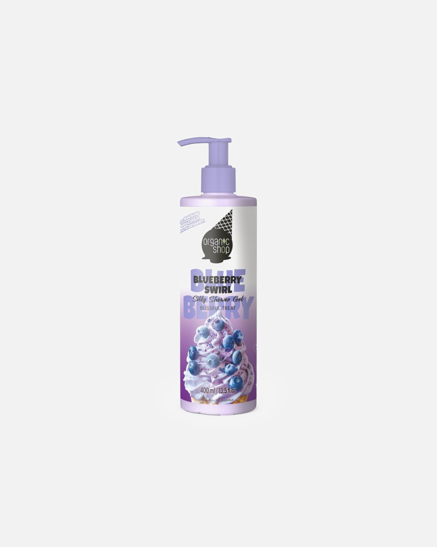 Gel douche pour Unisexe Organic Shop Myrtille Glacée Douceur 400 ml