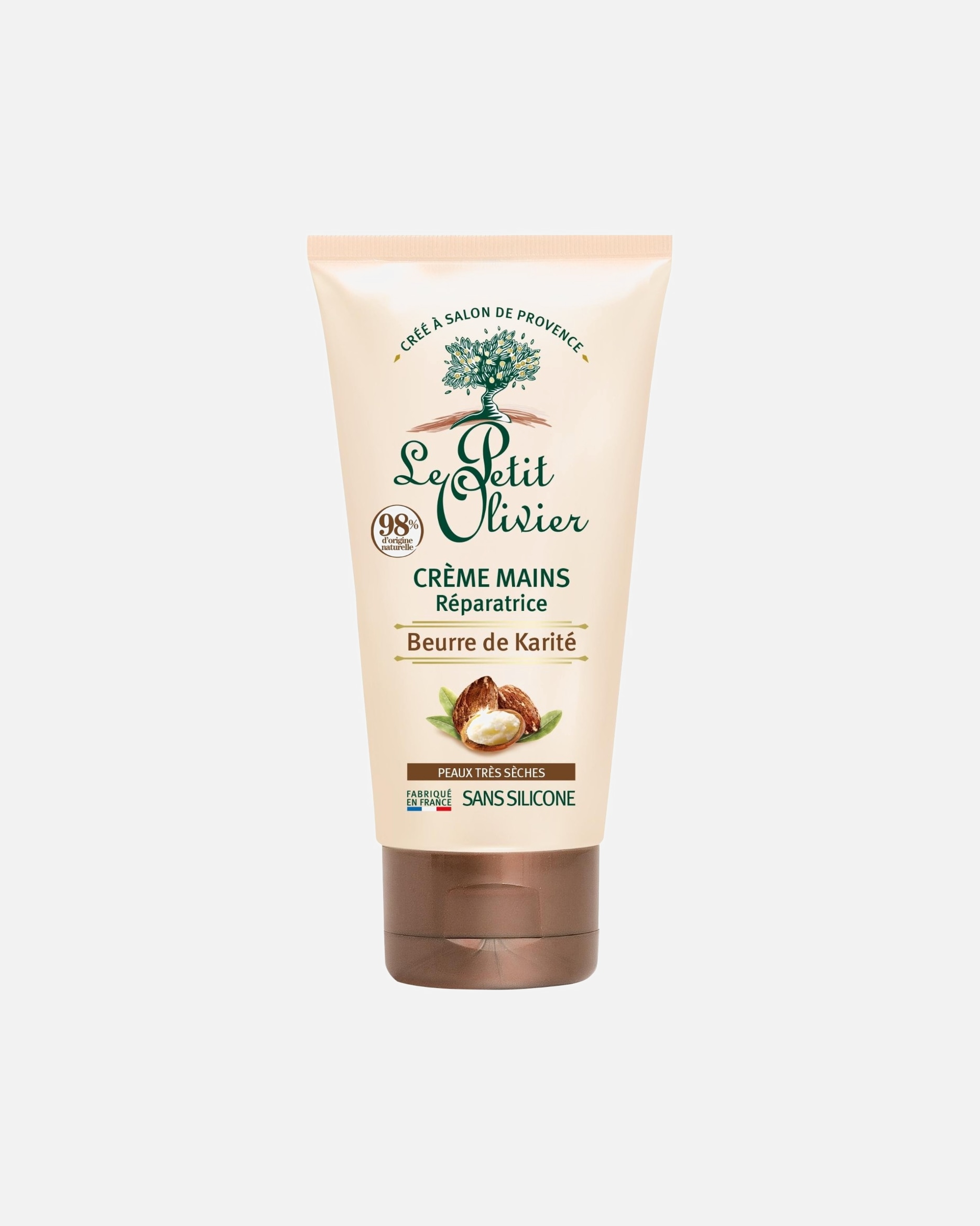 Crème pour les mains pour Femme Le Petit Olivier Crème Mains Réparatrice Beurre de Karité 75 ml