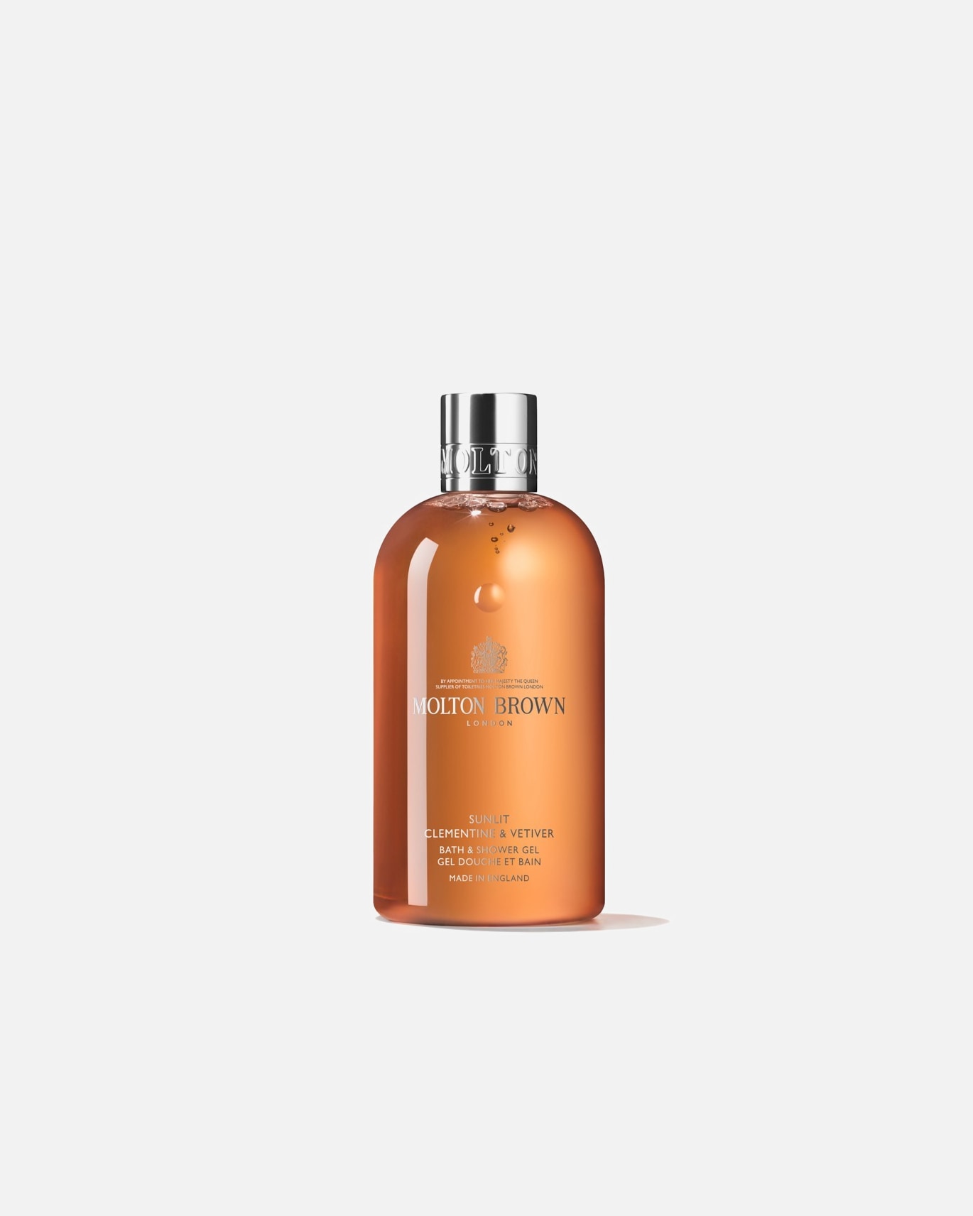 Gel douche pour Unisexe Molton Brown Sunlit Clementine & Vetiver Body Essentials 300 ml