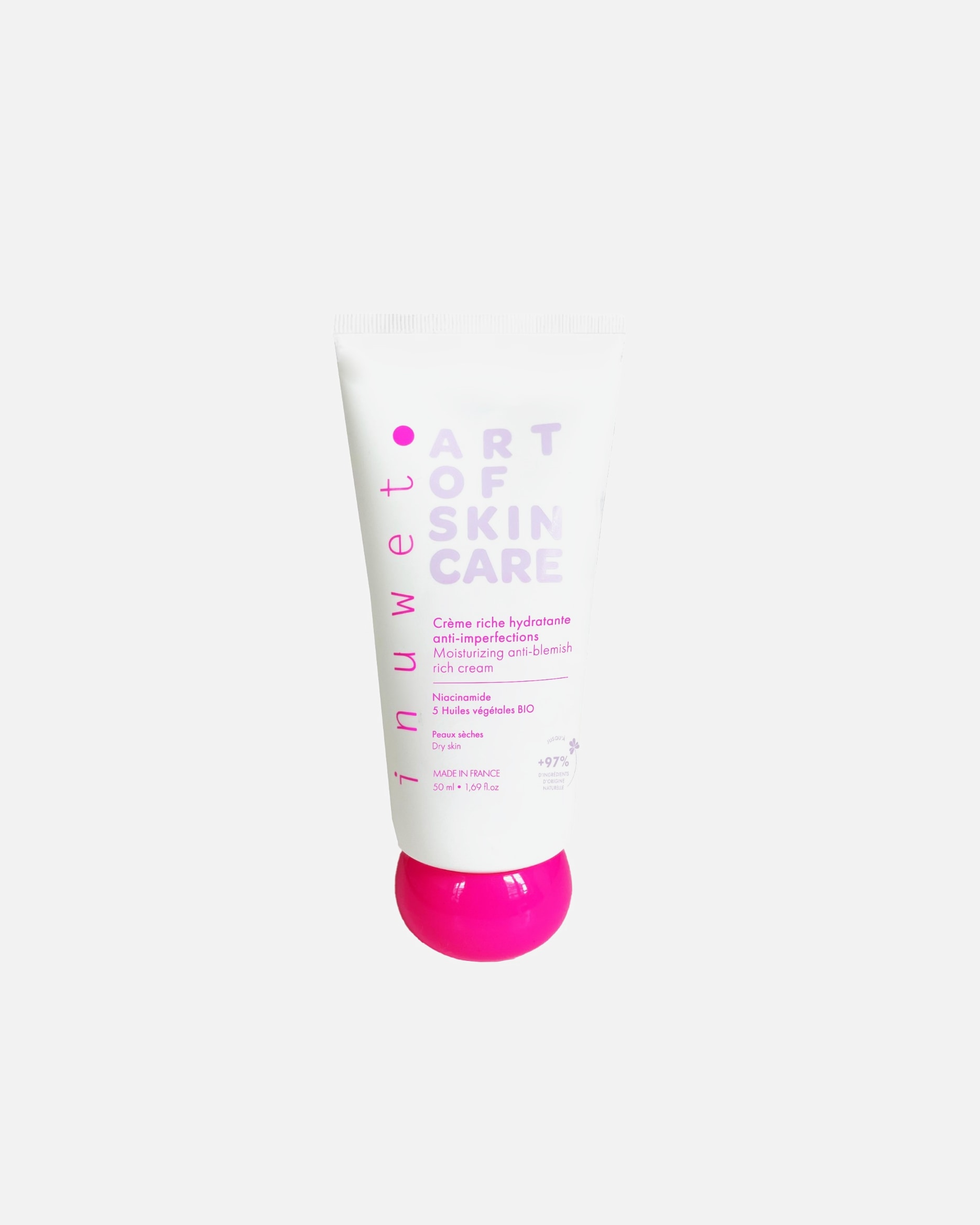 Crème visage pour Unisexe Inuwet Hydratante anti-imperfections 50 ml