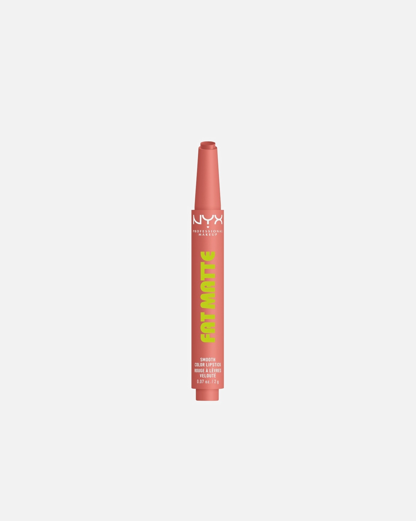 Baume à lèvres pour Unisexe NYX Professional Makeup Fat Matte Smooth CASHMERE CUTIE