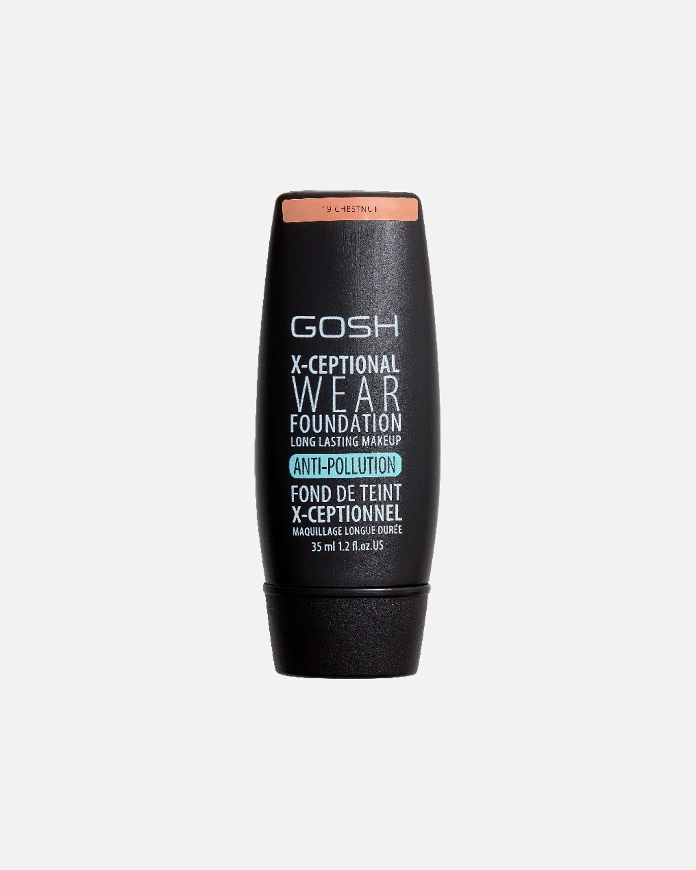 Fond de teint pour Unisexe Gosh Copenhagen X-Ceptional Wear Make-up 19 Chestnut