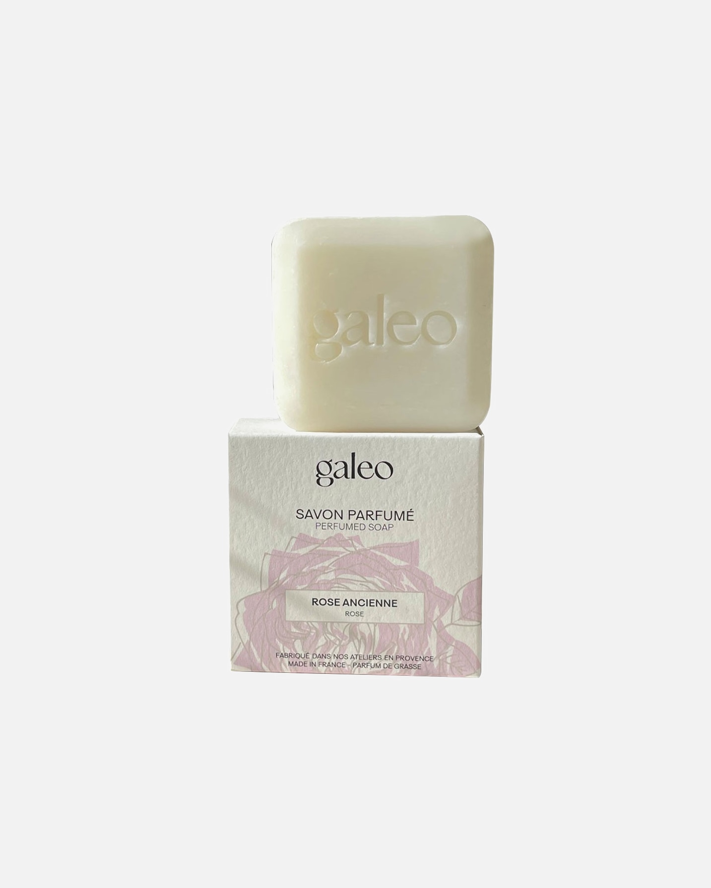 Savon pour les mains pour Unisexe Galeo Savon rose ancienne 100 g