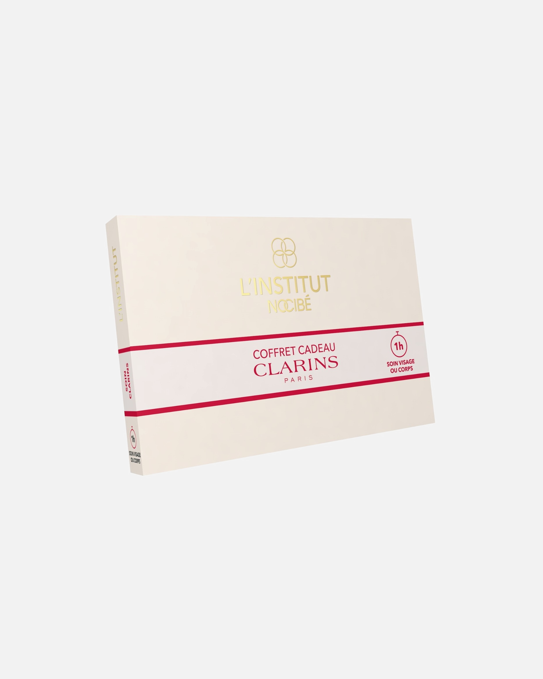 Coffret Cadeau institut 1H pour Unisexe L'institut Nocibé Coffret Institut Clarins 1h Soin visage ou corps CLARINS 1h