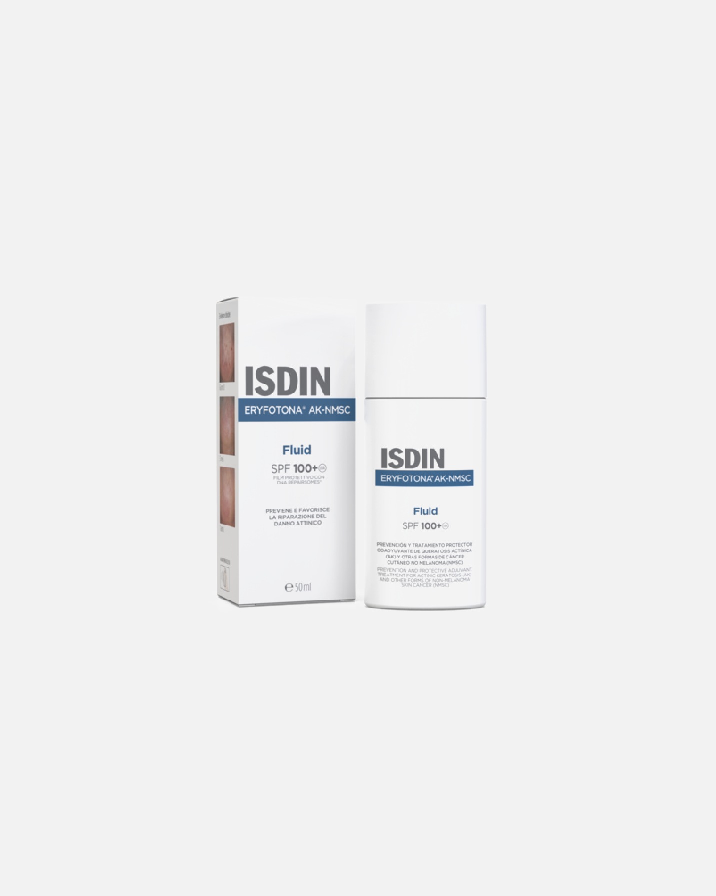 Crème solaire pour Unisexe ISDIN Fotoprotector Eryfotona AK-NMSC fluid 50 ml