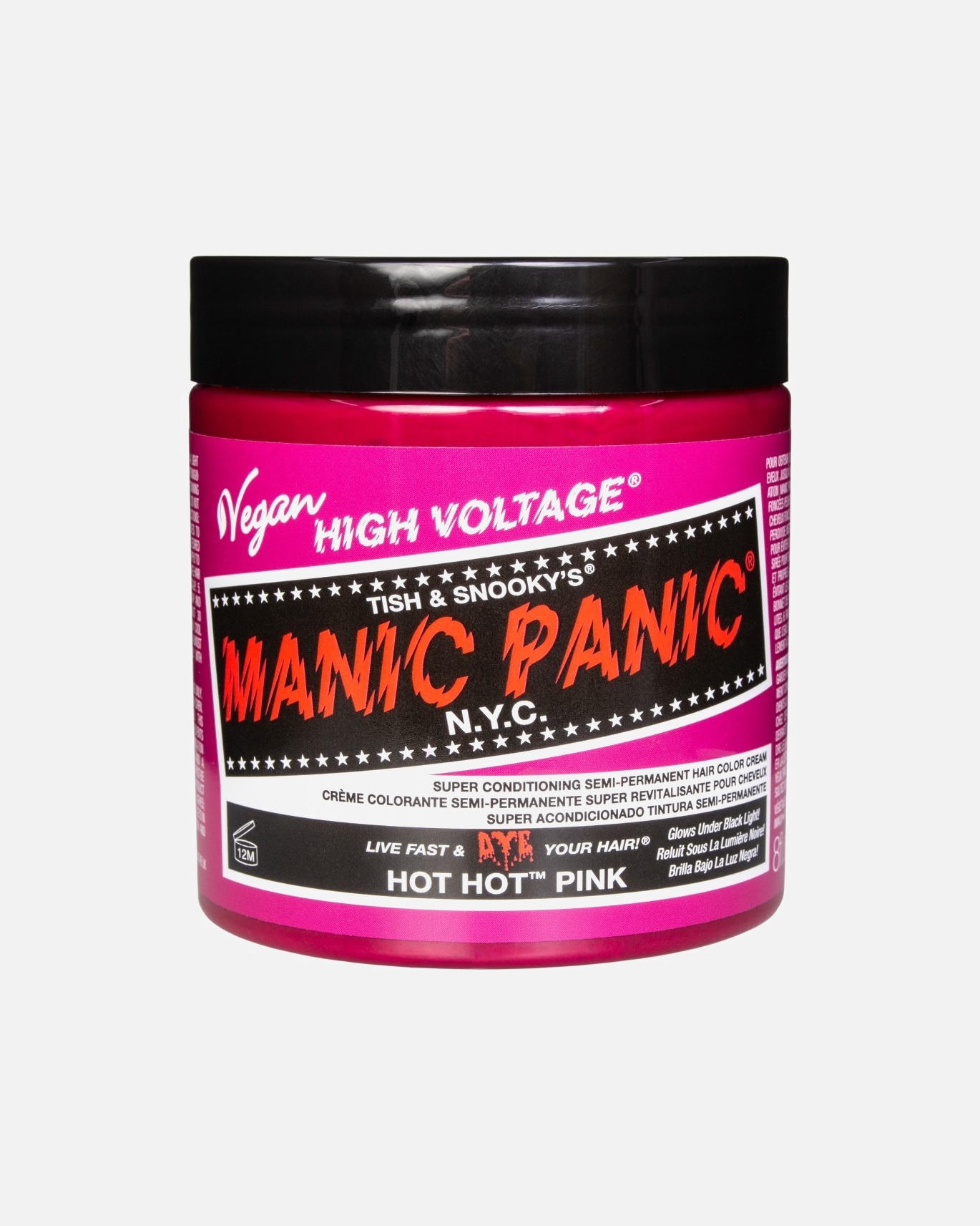 Teinture capillaire pour Unisexe Manic Panic Hot Hot Pink 237 ml