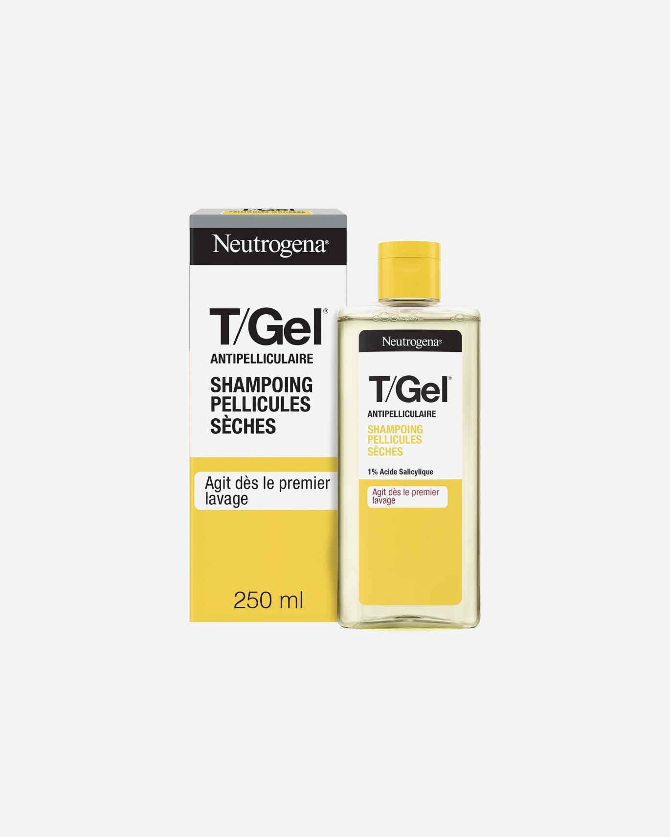 Shampooing sec pour Unisexe Neutrogena T/GelShampoing PelliculesSèches 250 ml