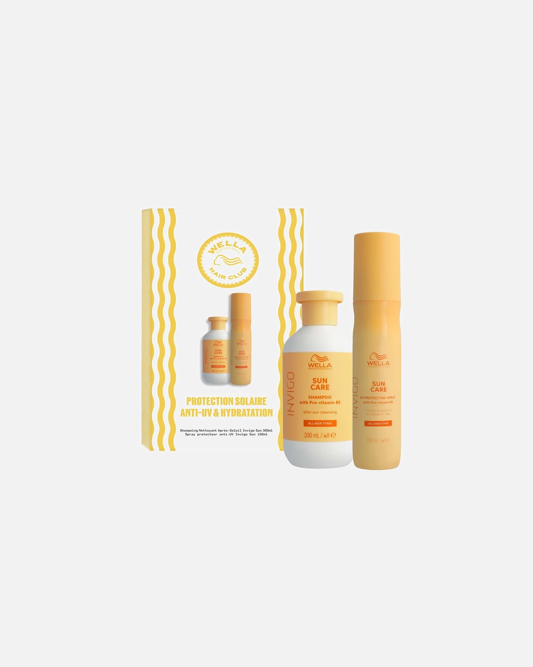 Coffret soin cheveux pour Femme Wella Professionals INVIGO Sun Protection solaire 1 unité