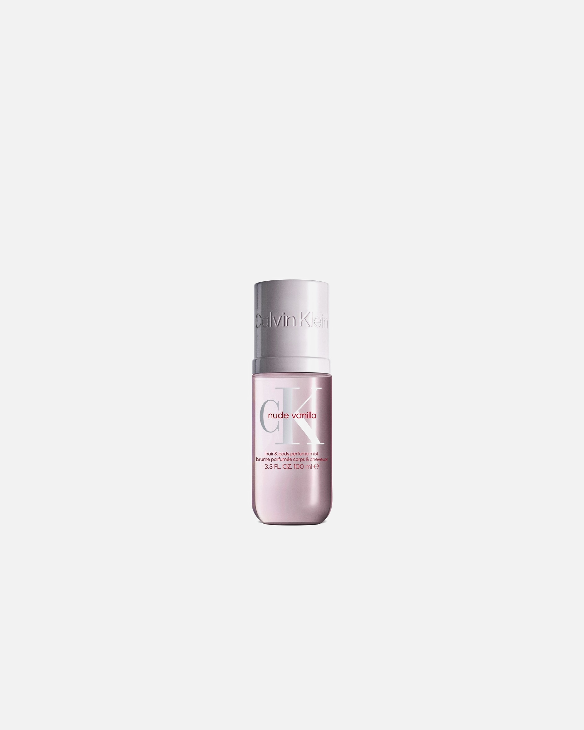 Spray pour le corps pour Unisexe CALVIN KLEIN Brume parfumee corps & cheveux Nude Vanilla 100 ml