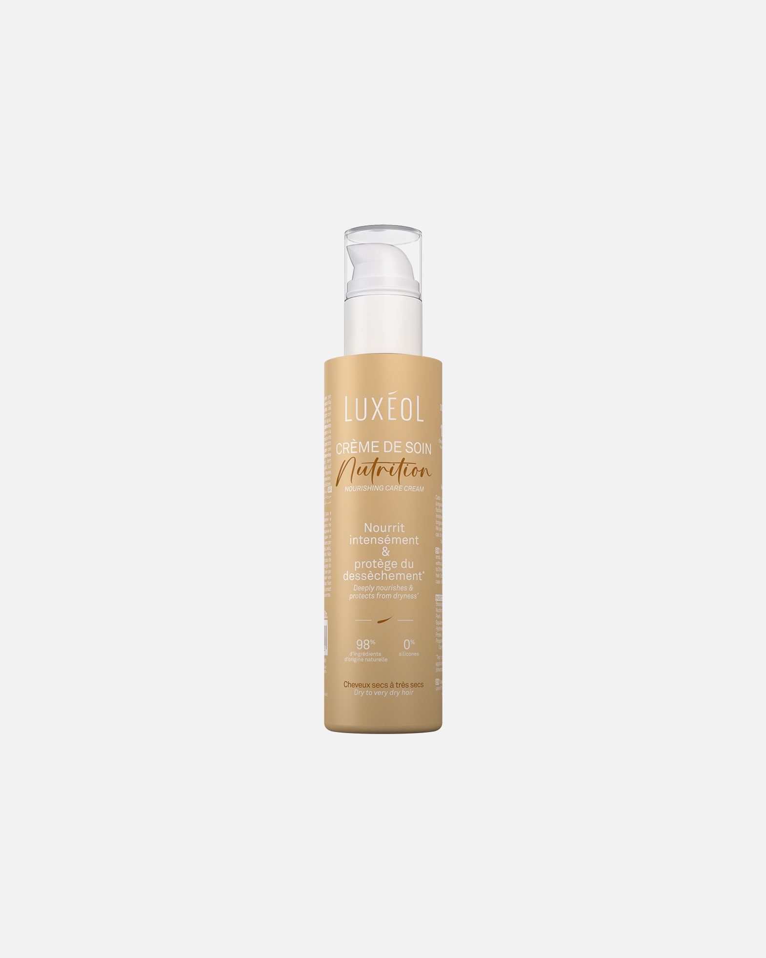 Crème cheveux pour Unisexe Luxéol Crème de Soin Nutrition 150 ml