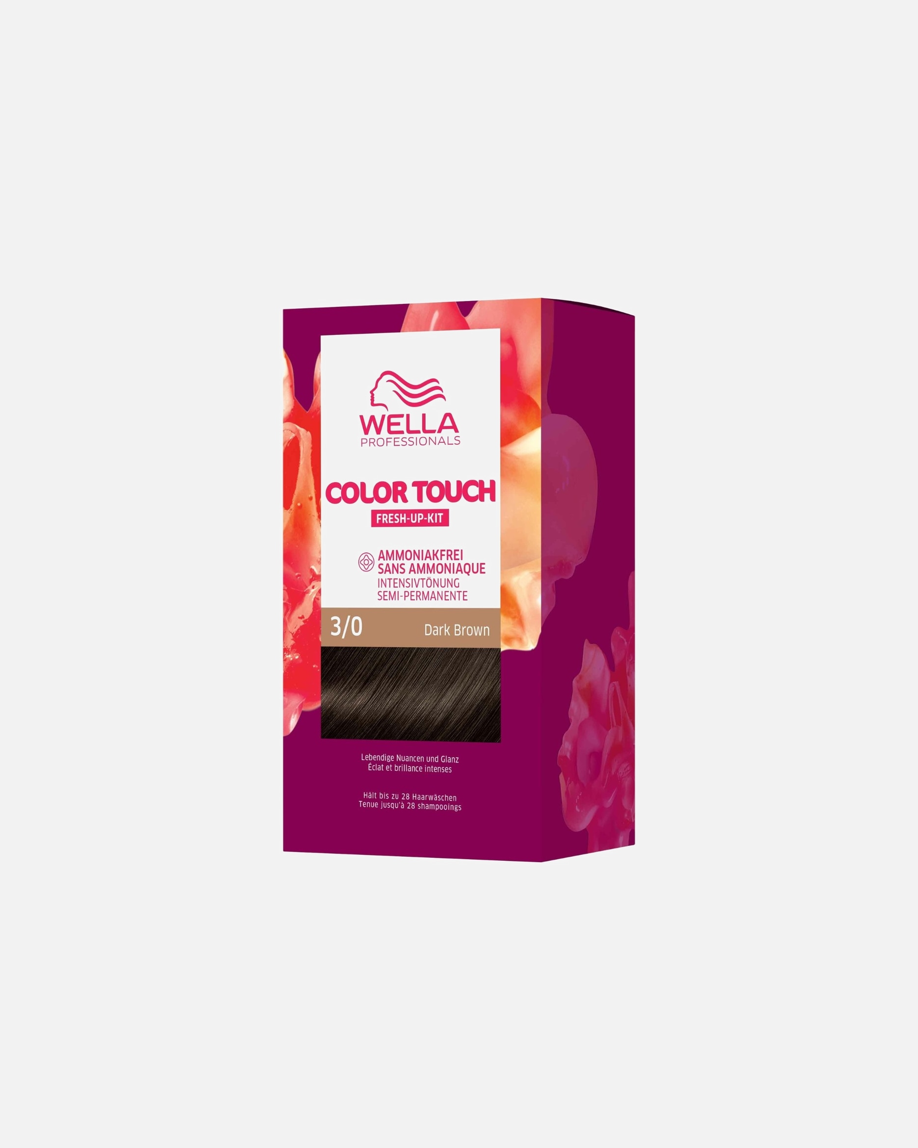 Coloration cheveux pour Unisexe Wella Professionals Color Touch Fresh-Up-Kit No. 3/0 - Dark Brown