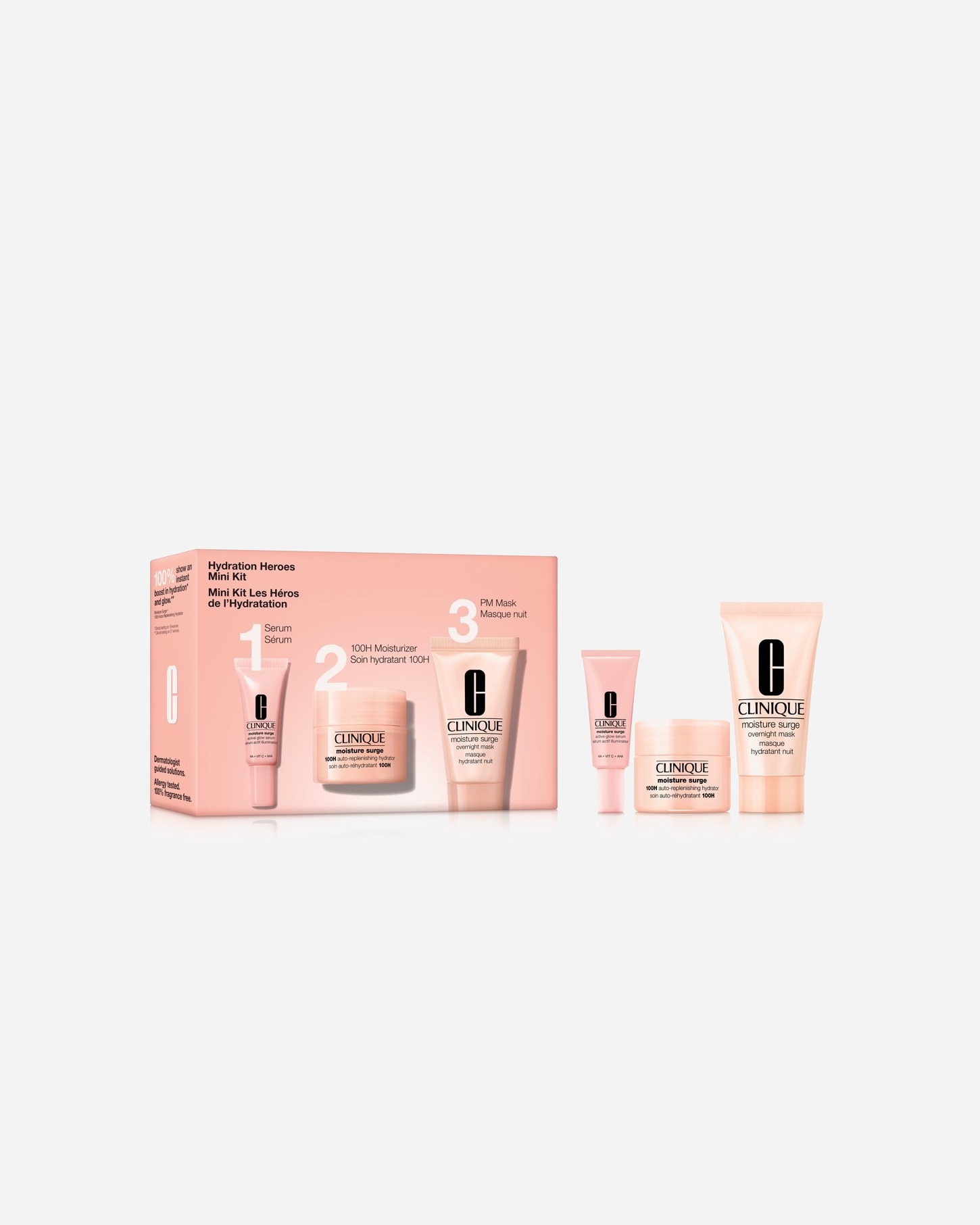 Coffret soin visage pour Unisexe Clinique Moisture Surge™ Hydration Heroes Mini 1 unité