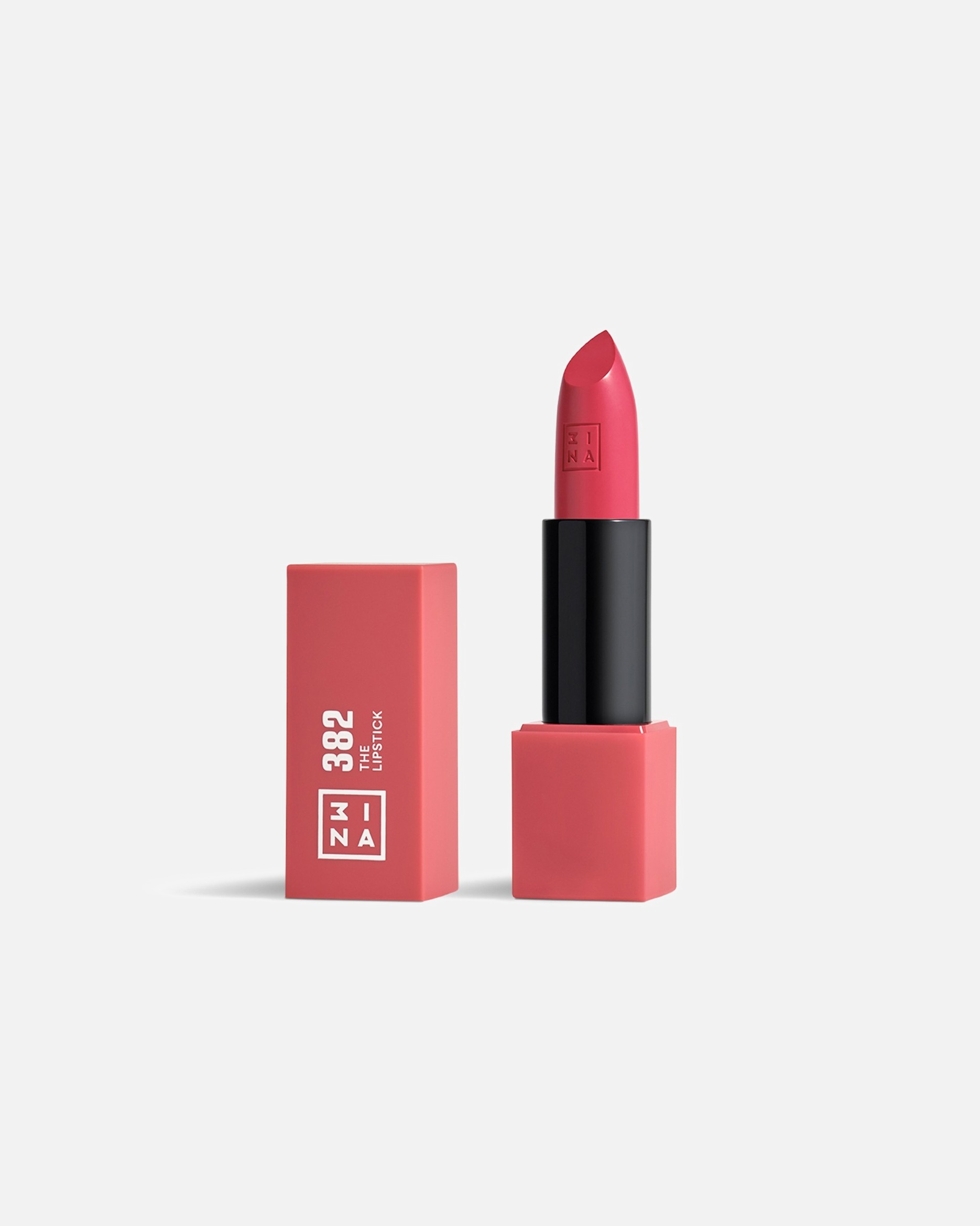 Rouge à lèvres pour Unisexe 3INA The Lipstick 382 Dark pink