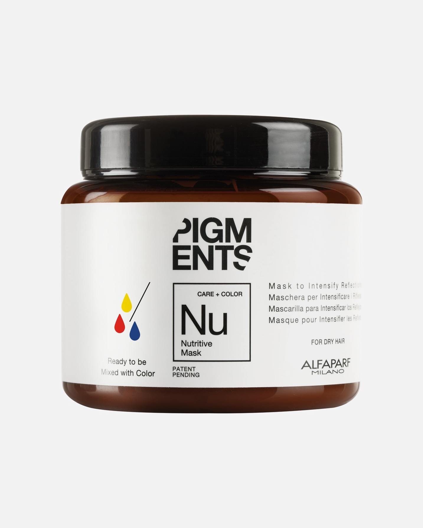 Baume cheveux pour Unisexe ALFAPARF MILANO Pigments Care Masque pour cheveux secs Masque pour cheveux secs