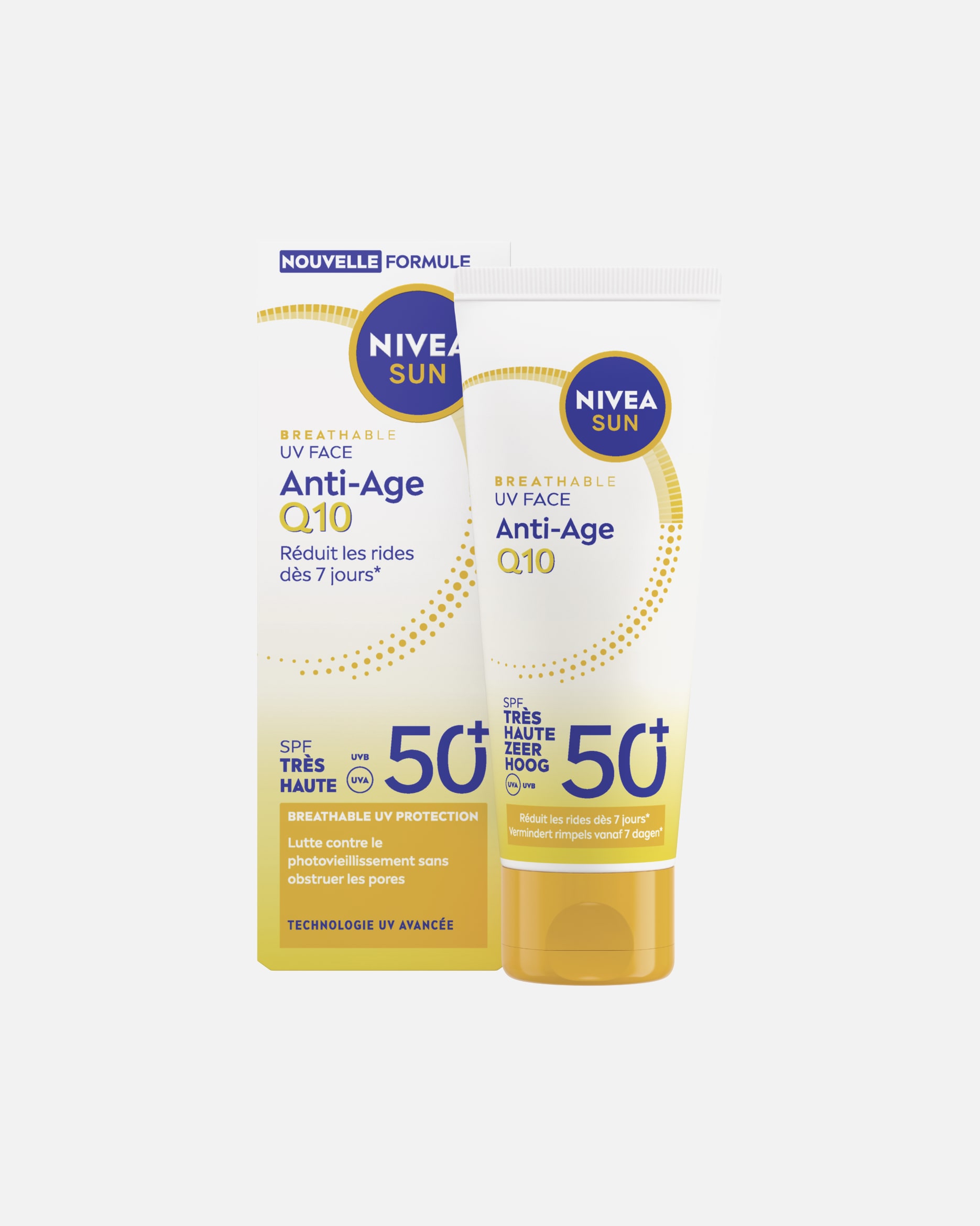Crème visage pour Femme NIVEA SUN Anti‑UV visage SPF 50 40 ml