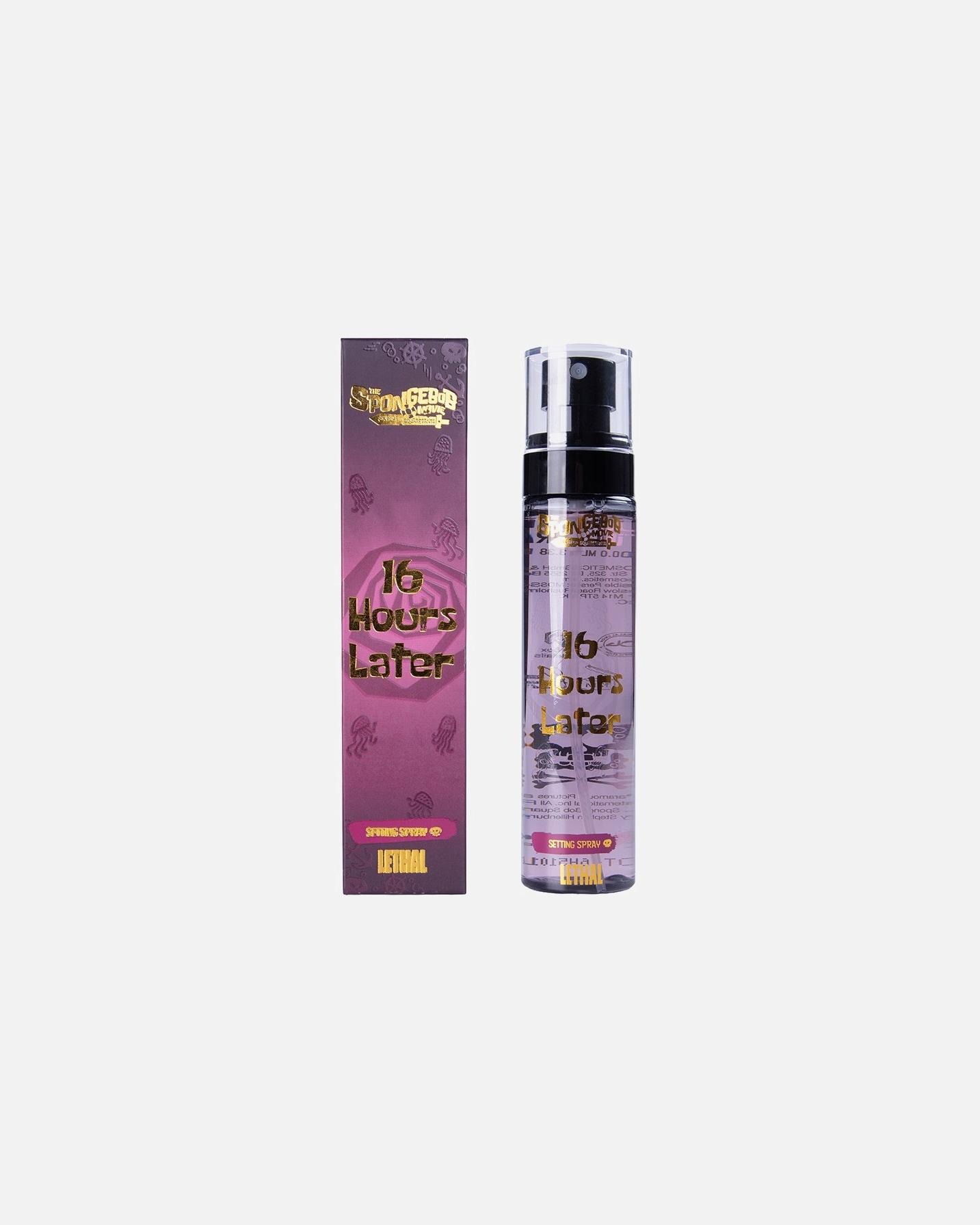 Brume fixante pour Unisexe Lethal Cosmetics SpongeBob The Movie 16 Hours Later 100 ml