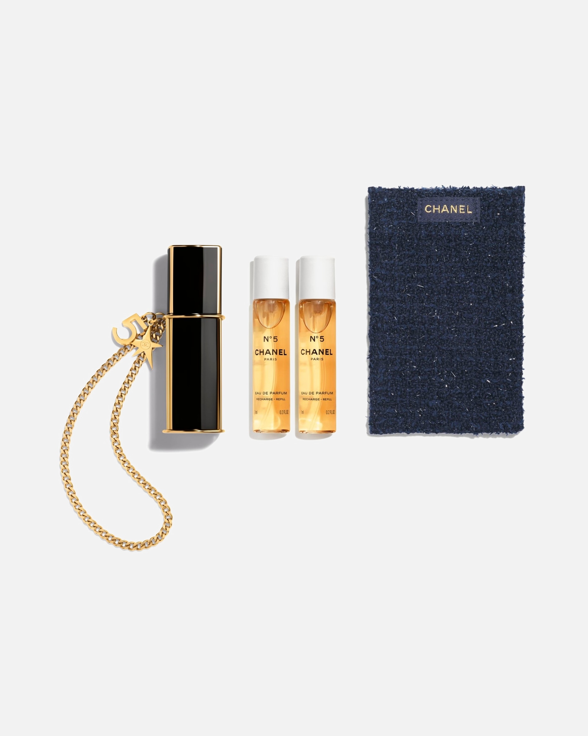 Eau de parfum pour Femme CHANEL N°5 VAPORISATEUR DE SAC RECHARGEABLE 21 ml