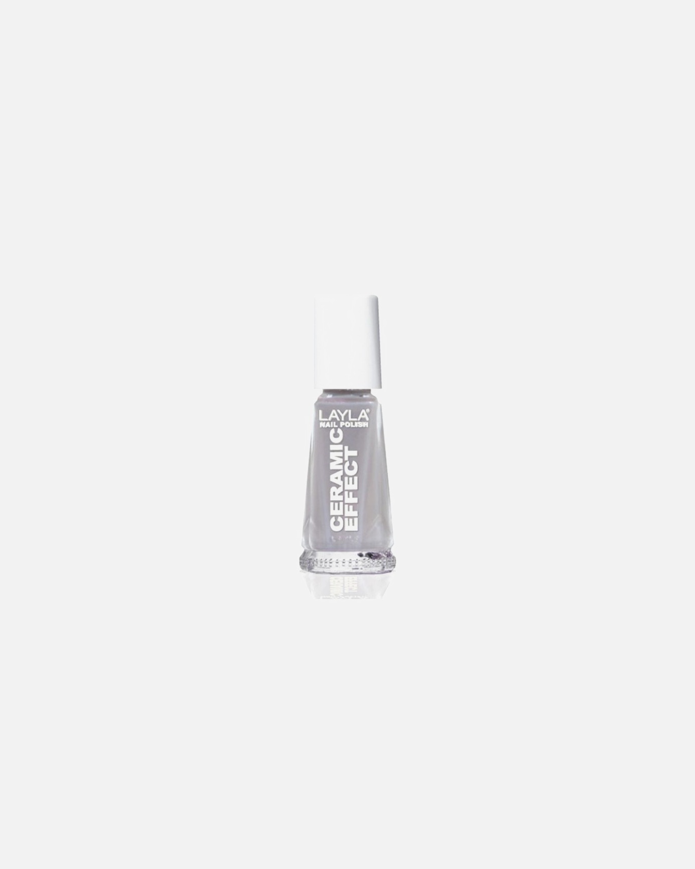 Vernis pour Unisexe Layla Cosmetics Ceramic Effect GREY POWER