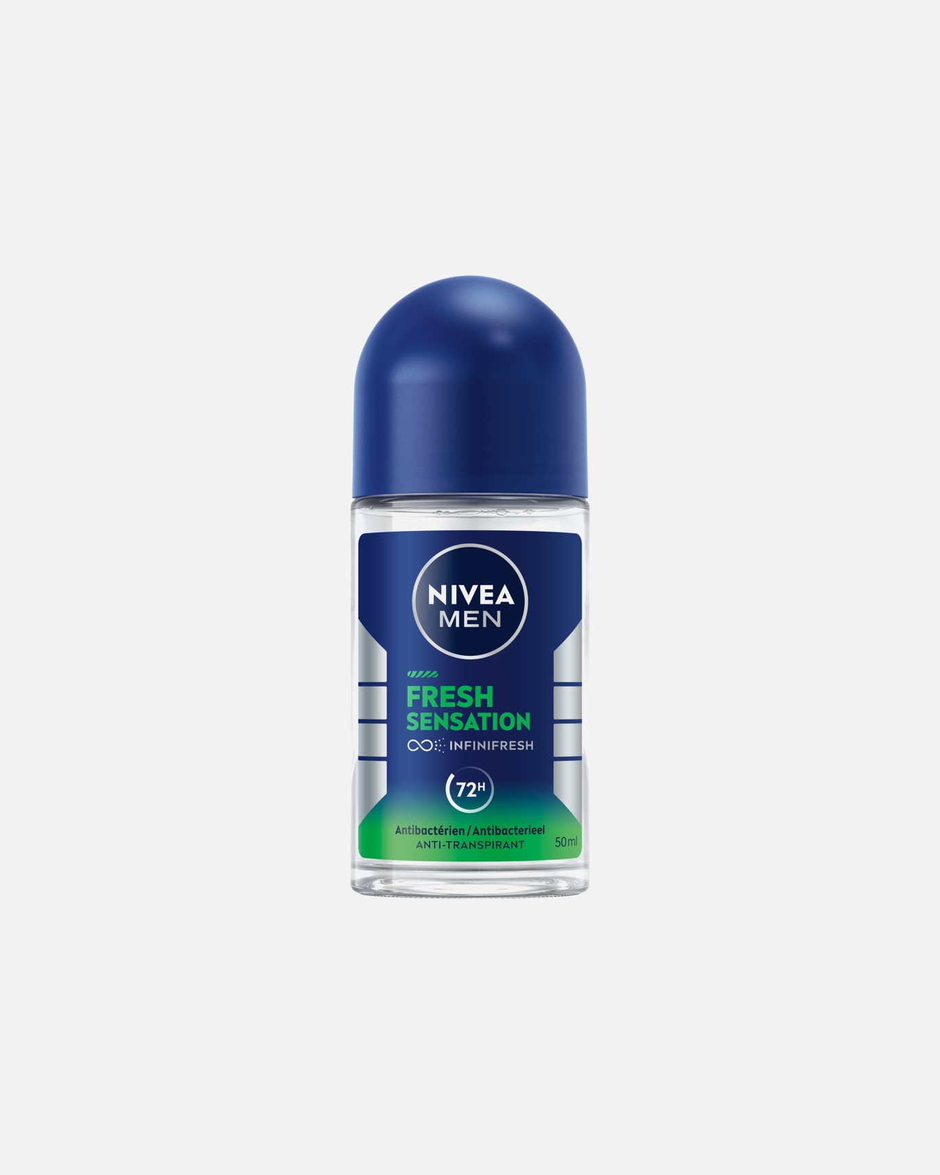 Déodorant pour Homme NIVEA Bille Homme 72H Fresh Sensation 50 ml