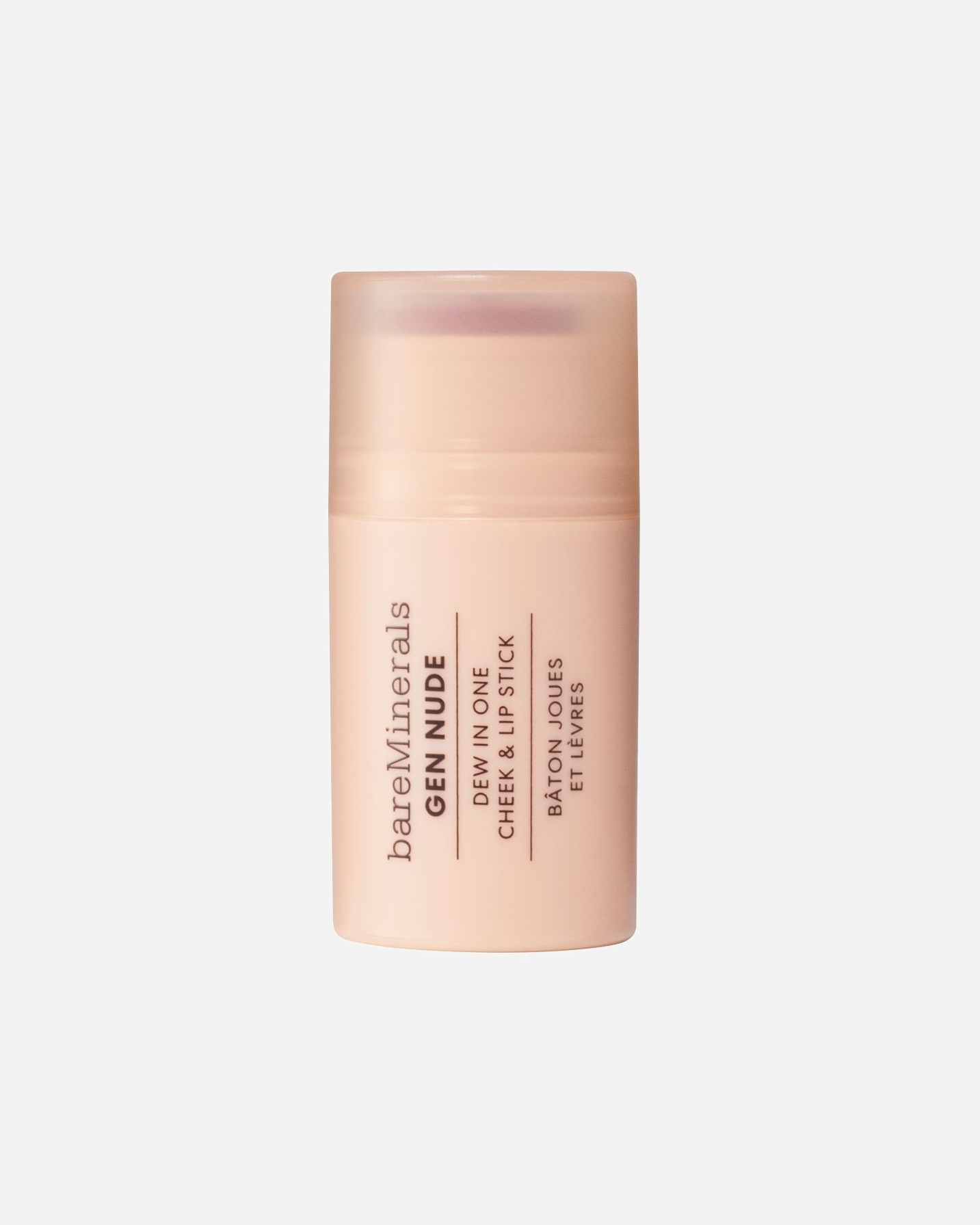Encre à lèvres pour Unisexe bareMinerals GEN NUDE Dew in One Cheek + Lip Stick Berry Me In Merlot
