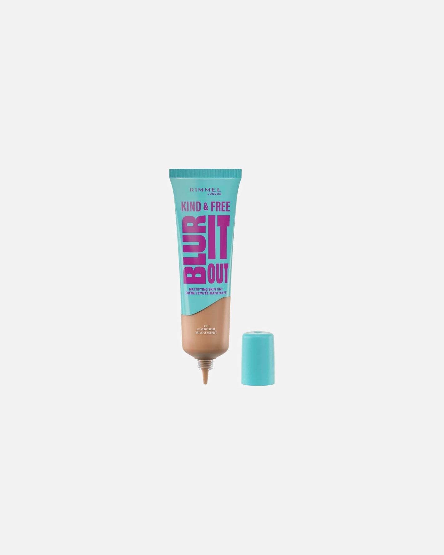 Fond de teint pour Unisexe Rimmel London Blur It Out Perfecteur de teint matifiant 201 Classic Beige