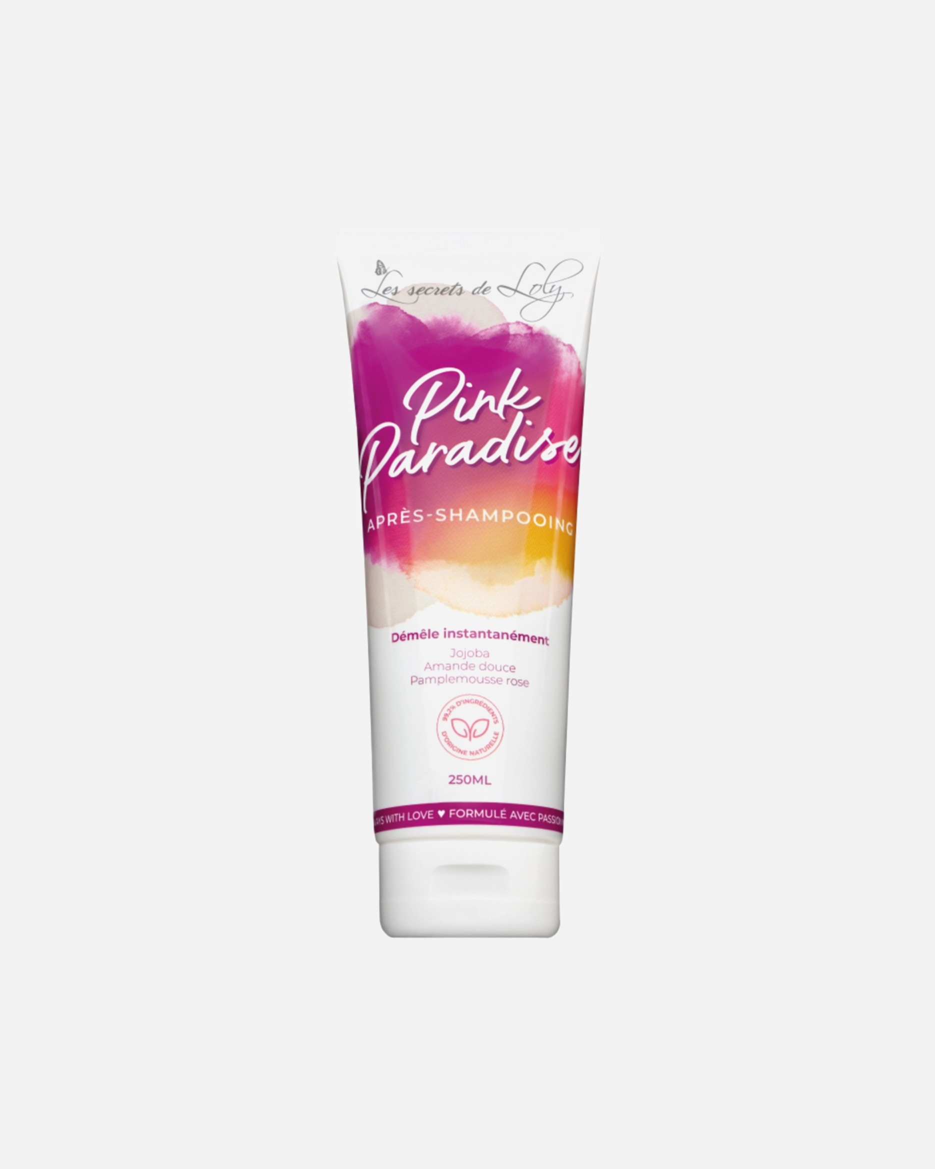 Après-shampooing pour Unisexe Les Secrets de Loly Pink Paradise 250 ml