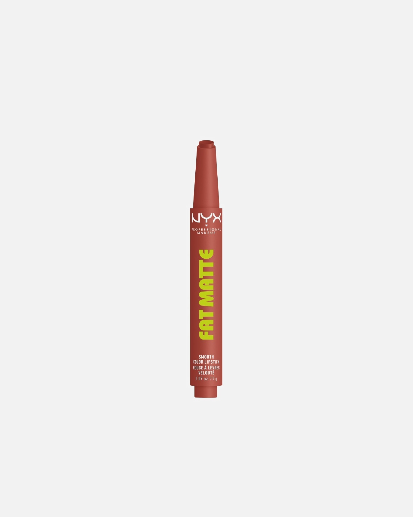 Baume à lèvres pour Unisexe NYX Professional Makeup Fat Matte Smooth ROSE ROBE