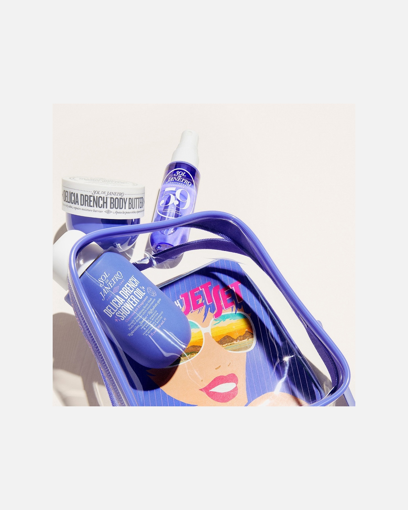 Coffret soin corps pour Unisexe Sol de Janeiro Delícia Drench Jet Set 1 unité