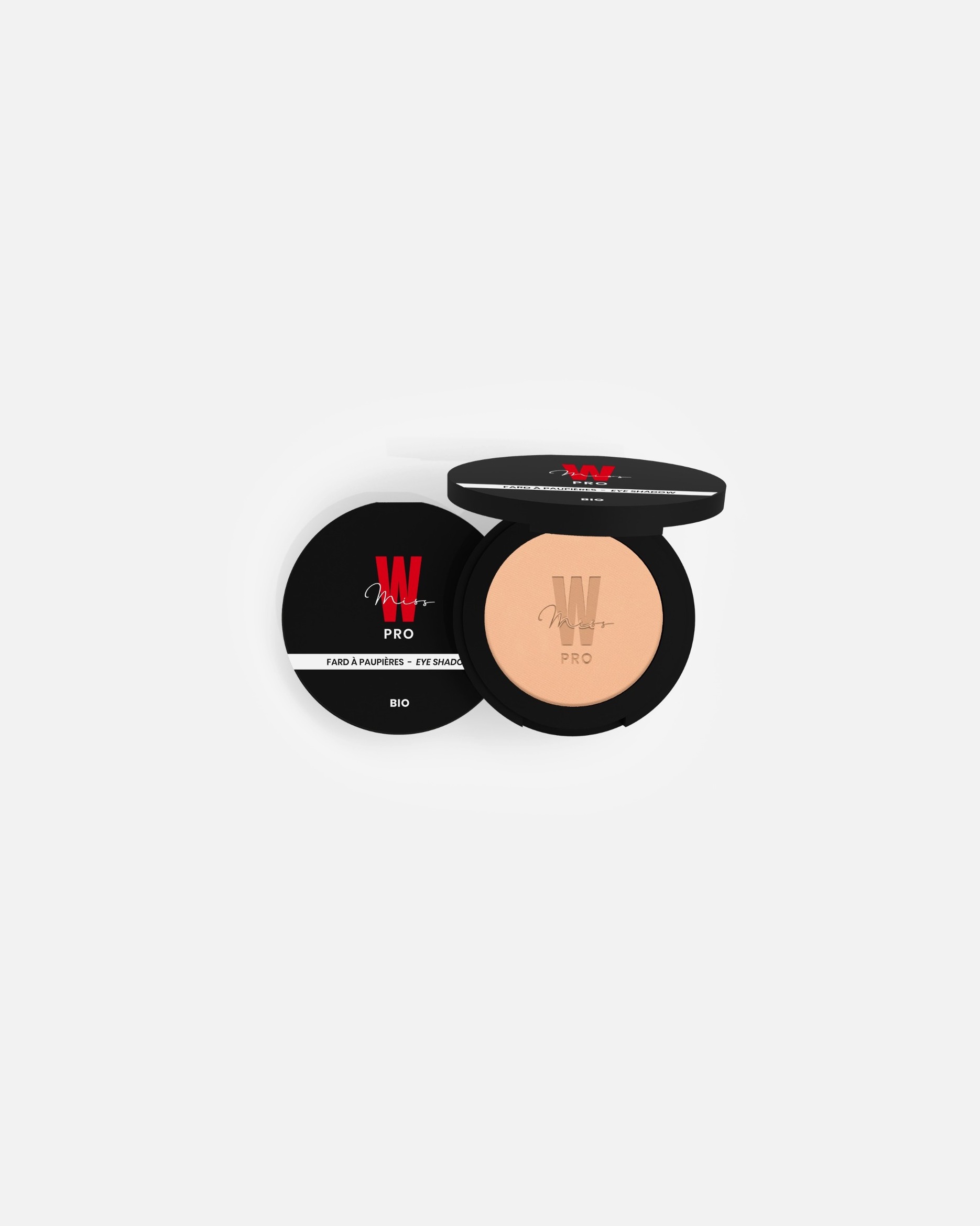 Ombre à paupières pour Femme Miss W Pro Fard à paupières 47 - Beige clair mat
