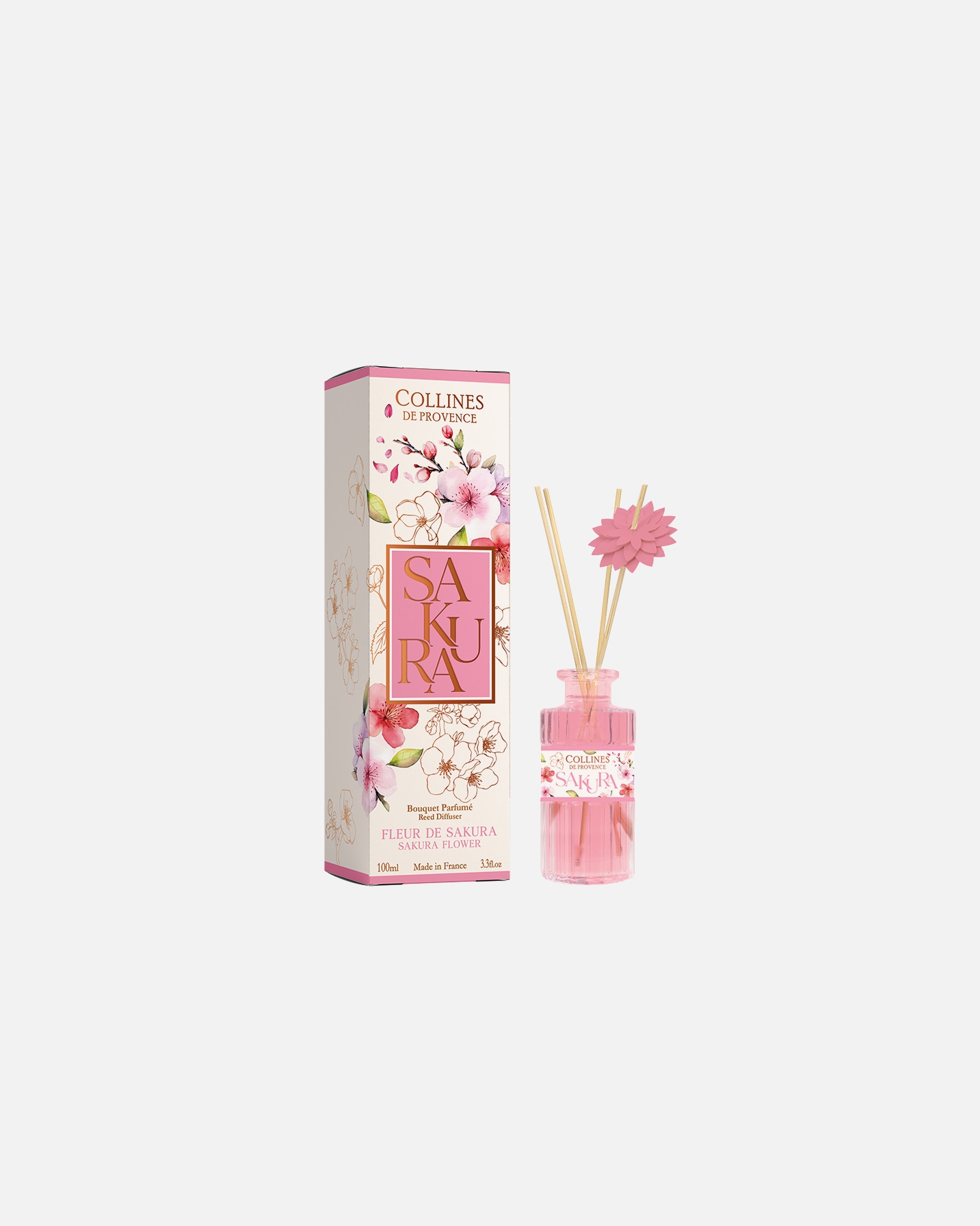 Parfum d'ambiance pour Unisexe collines de provence Default Brand Line Fleur de Sakura 100 ml