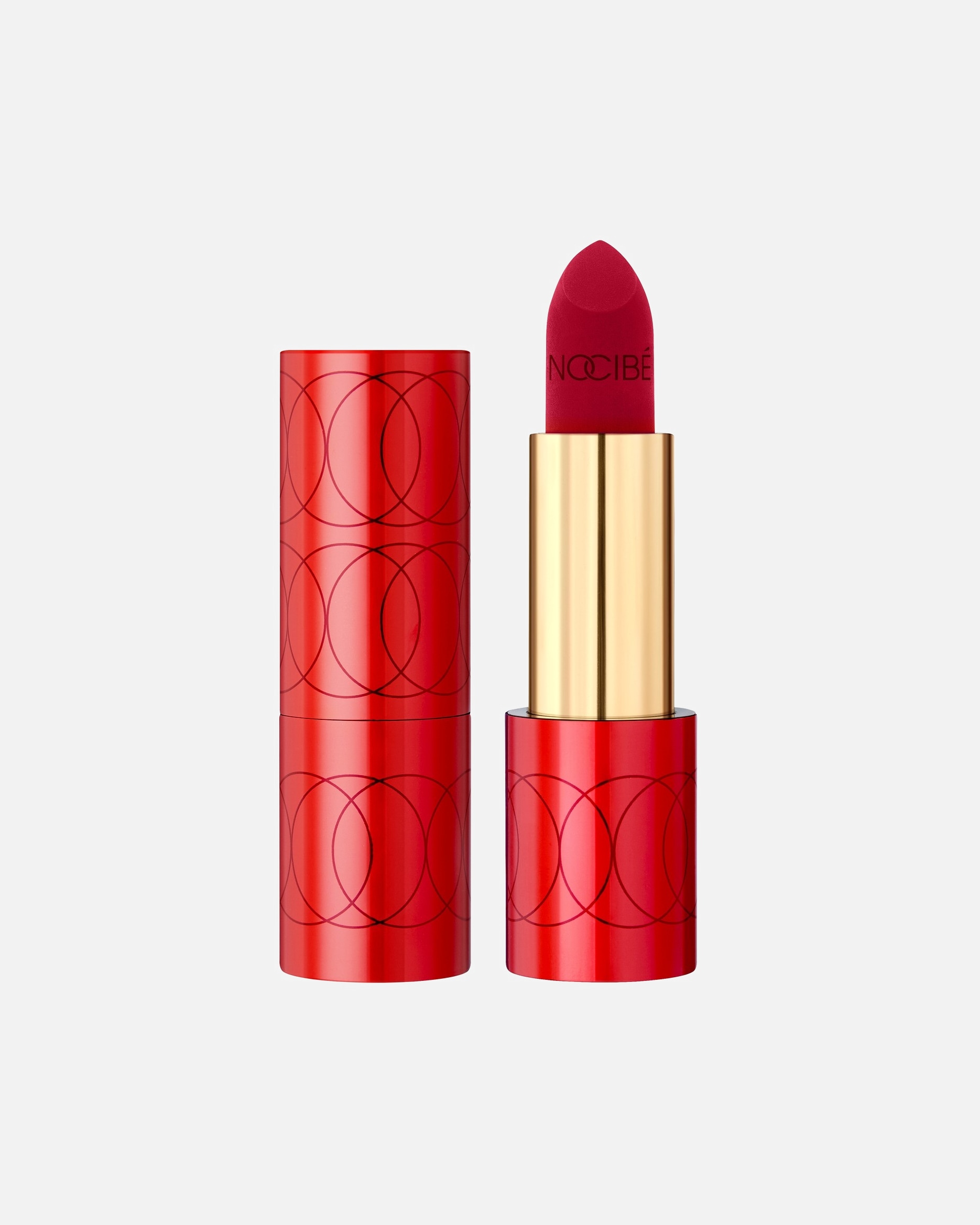 Rouge à lèvres pour Unisexe Nocibé Ligne de marque standard Absolute Matte 8 - FOREVER RED