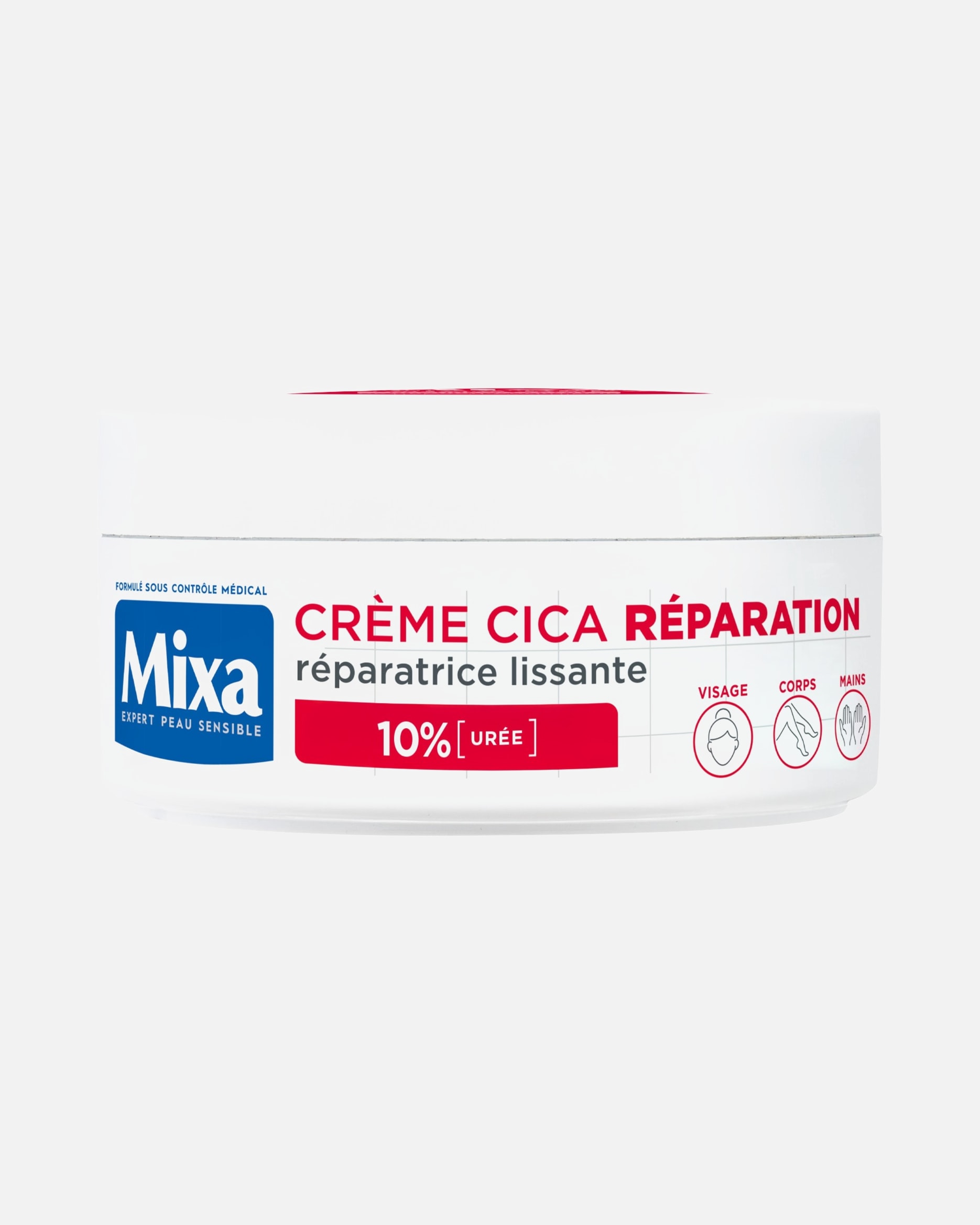 Crème pour le corps pour Unisexe Mixa Expert Peau Sensible Cica Reparation 150 ml