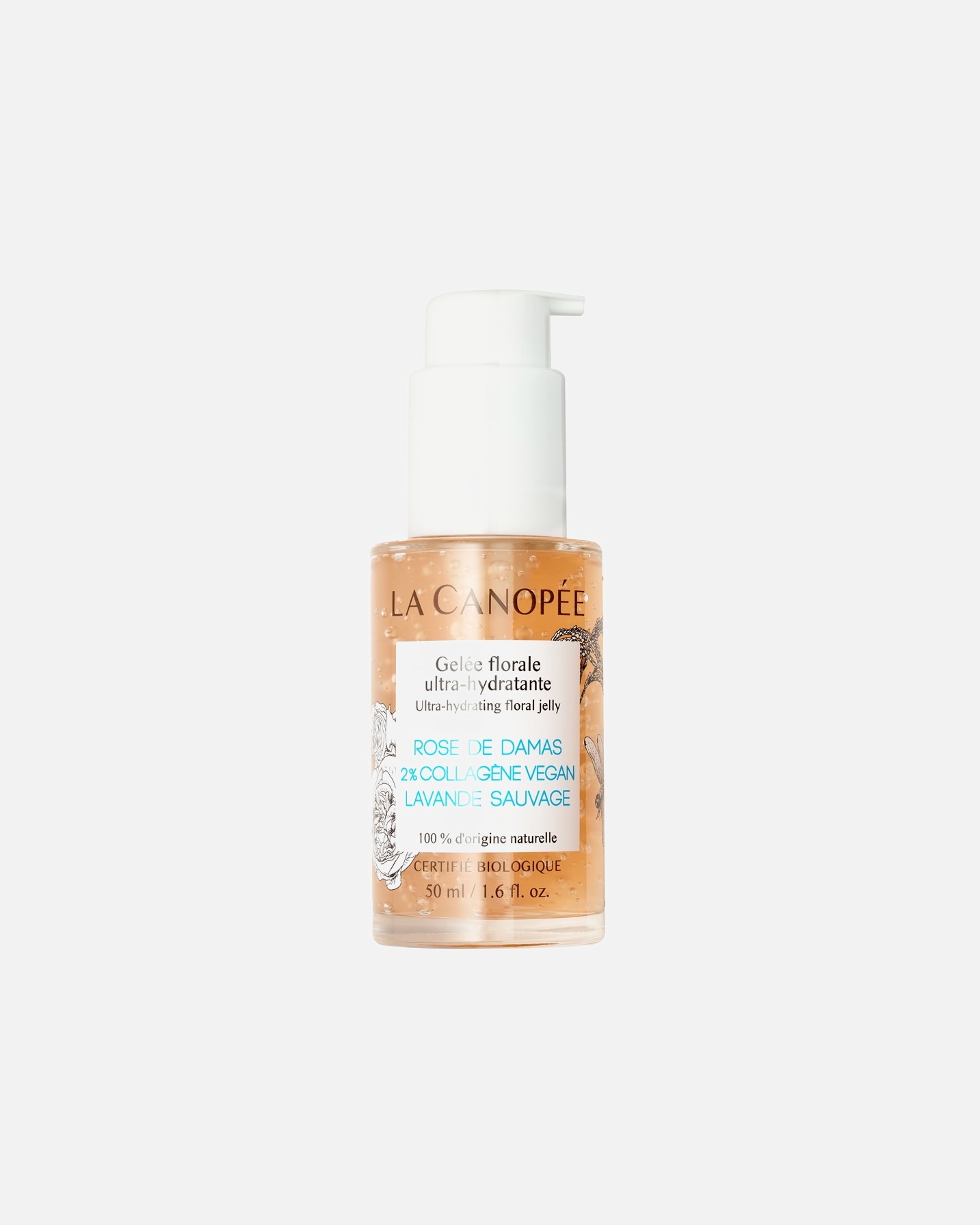 Soin anti-âge pour Unisexe La Canopée Gelée florale ultra-hydratante 50 ml