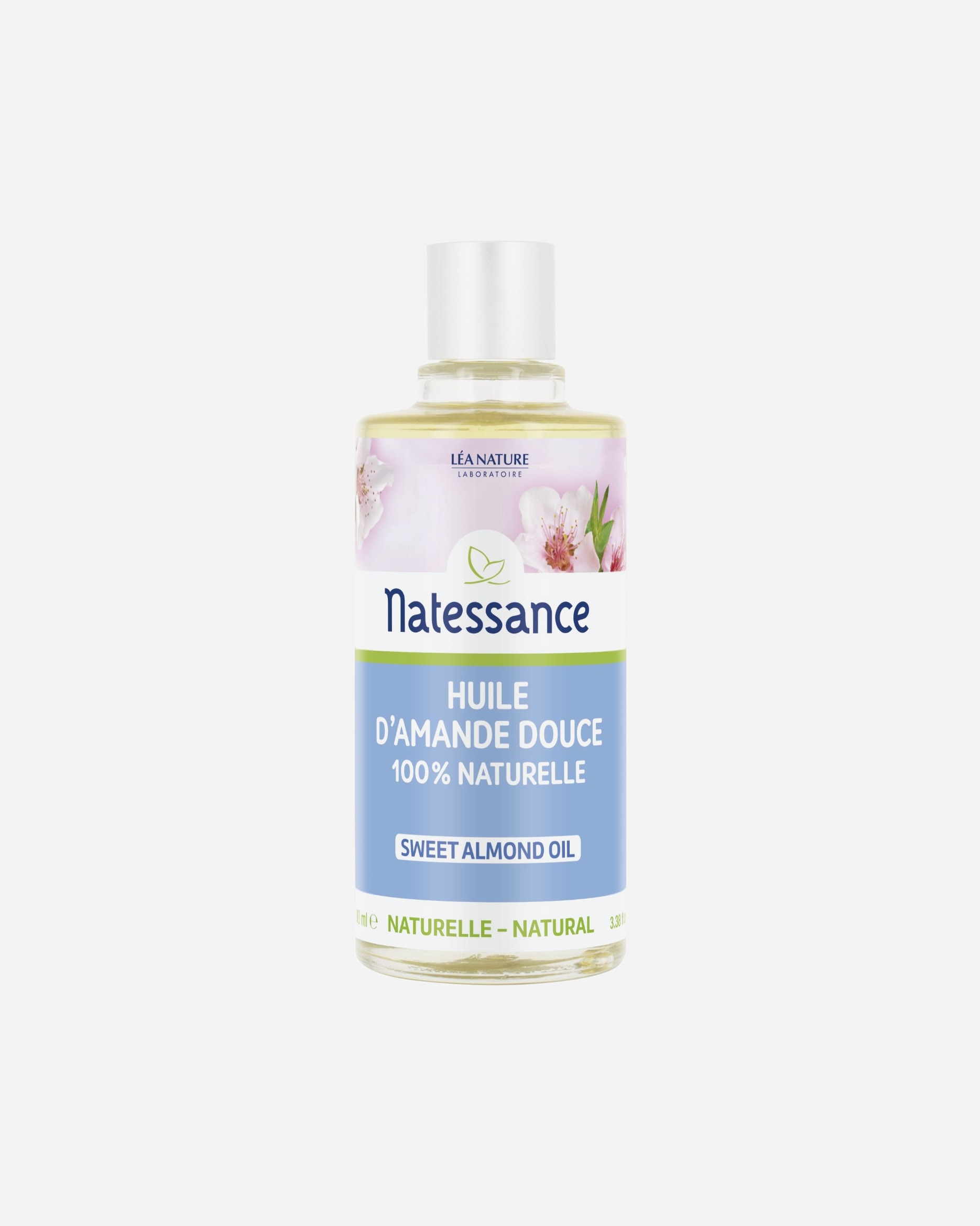 Huile pour le corps pour Unisexe Natessance Default Brand Line Huile d'Amande douce 100 ml