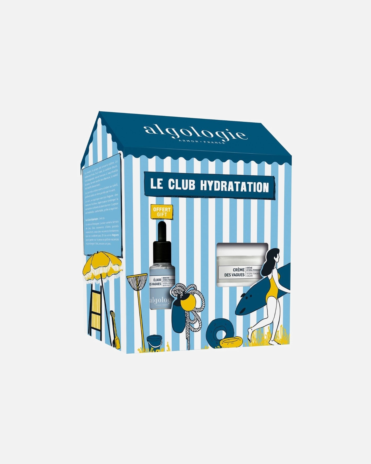 Coffret soin visage pour Femme Algologie Gamme des Vagues Duo 1 unité