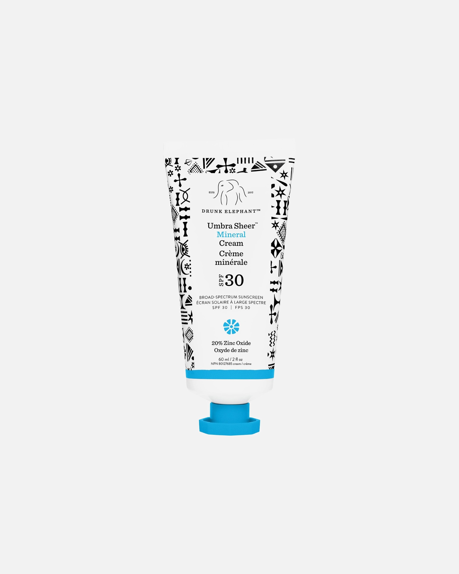 Crème solaire pour Unisexe Drunk Elephant Umbra Sheer™ Mineral Cream SPF 30/PA+++ 60 ml