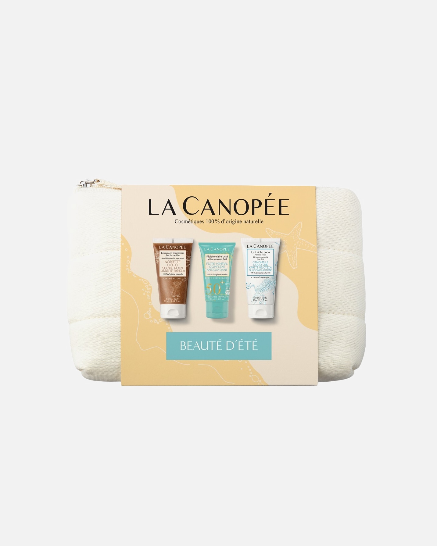 Kit de Soins Solaires pour Unisexe La Canopée Beauté d'été 1 unité