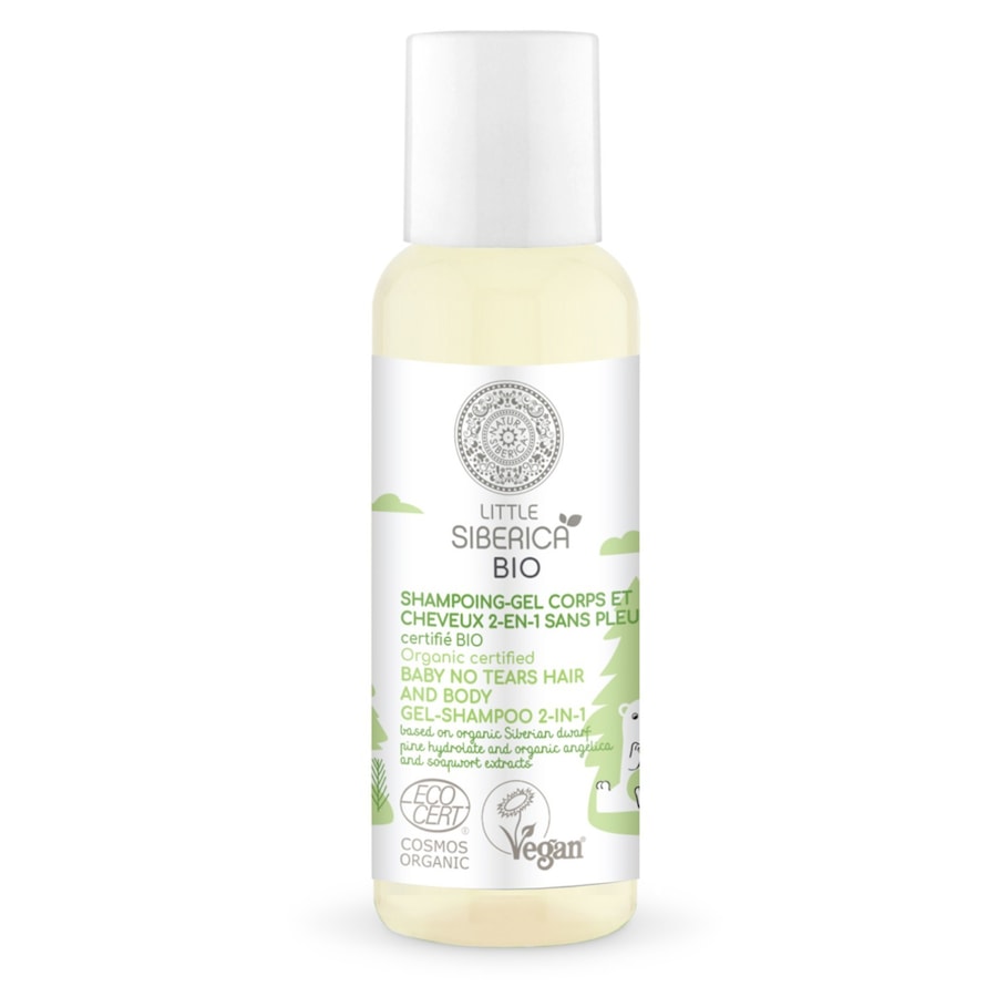 Natura Siberica - Gel douche - Shampoing Sans Pleurs Corps et Cheveux certifié BIO 50 ml unisex