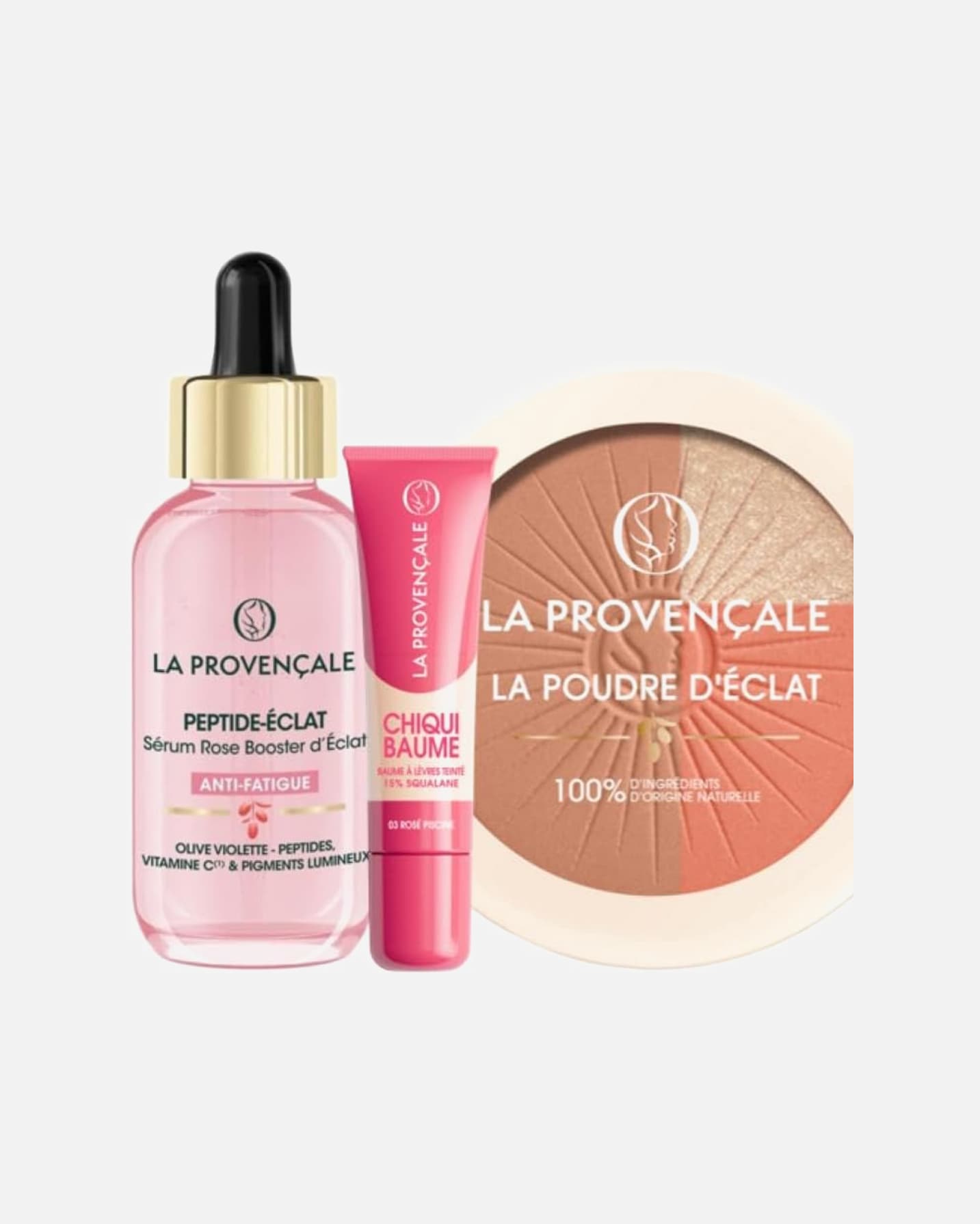 Coffret de maquillage pour le teint pour Unisexe La Provençale Routine éclat 1 unité
