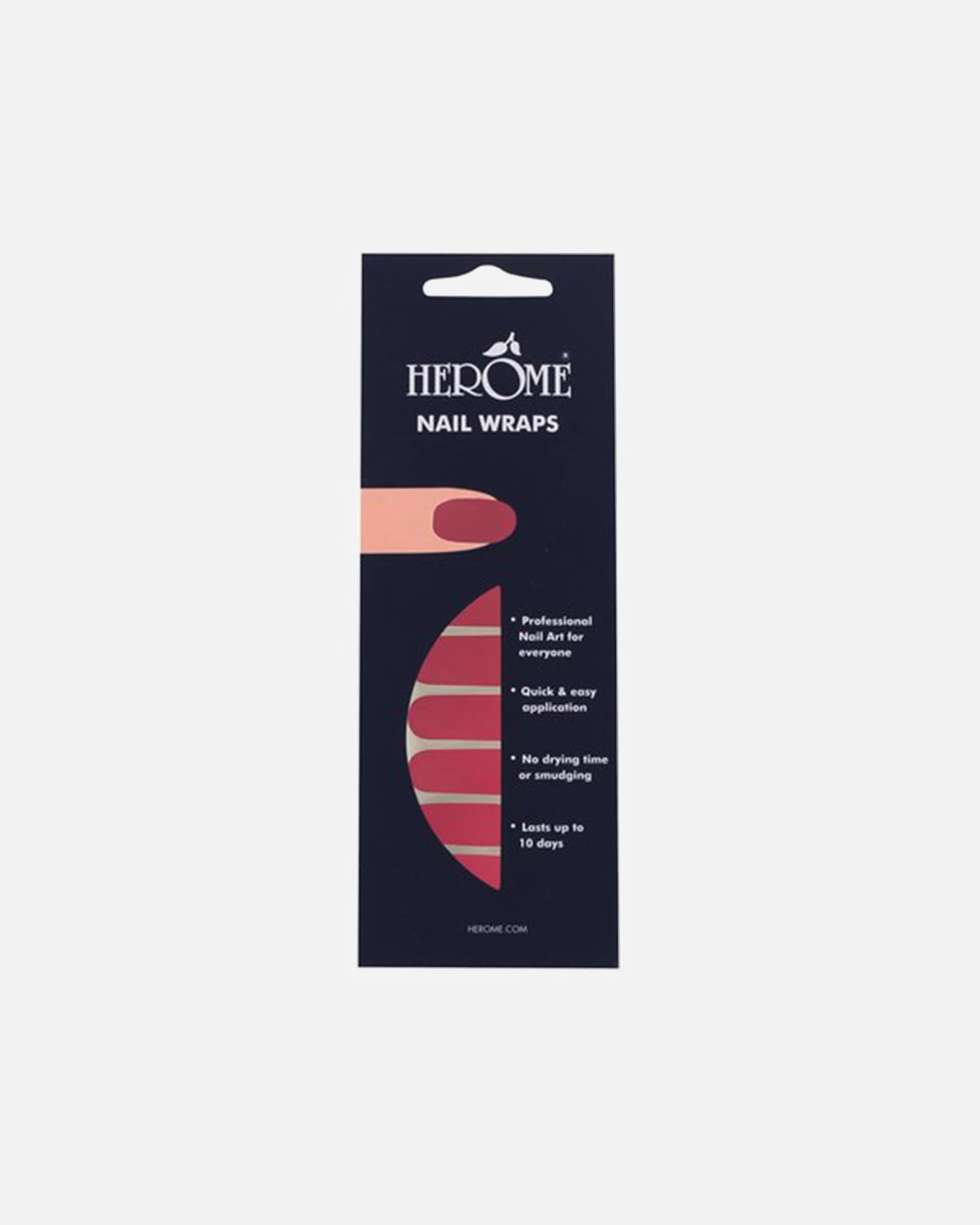 Vernis pour Unisexe Herome Cosmetics Nail Wraps magenta
