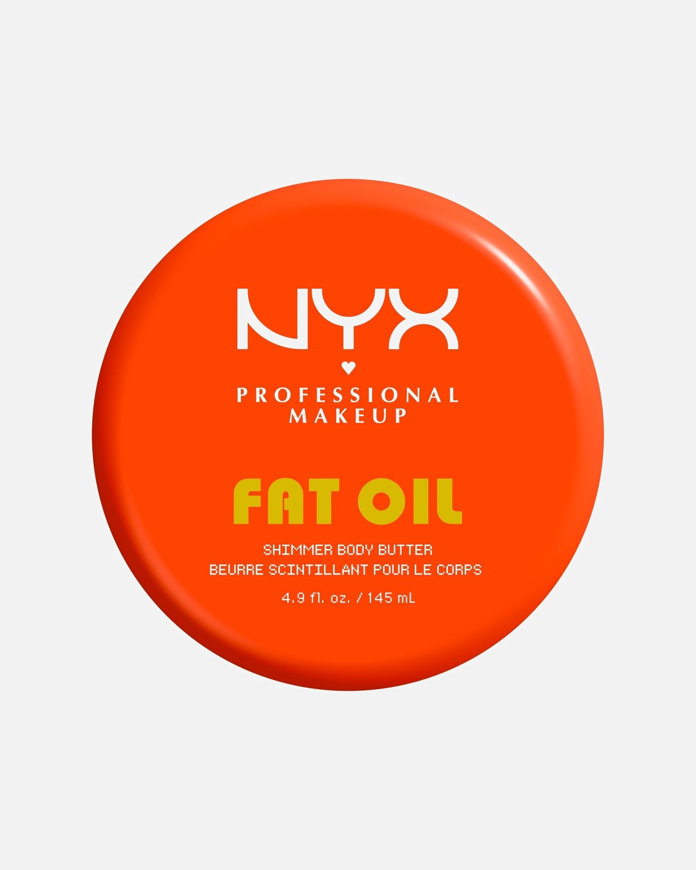 Baume pour le corps pour Unisexe NYX Professional Makeup Fat Oil Body Fat Oil Body 145 ml