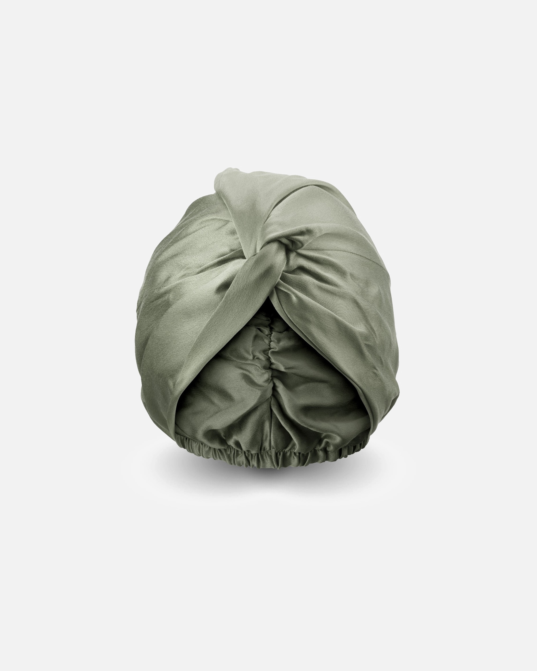 Accessoires pour les cheveux pour Unisexe Emily's Pillow Default Brand Line Turban 100% pure soie Vert Sauge